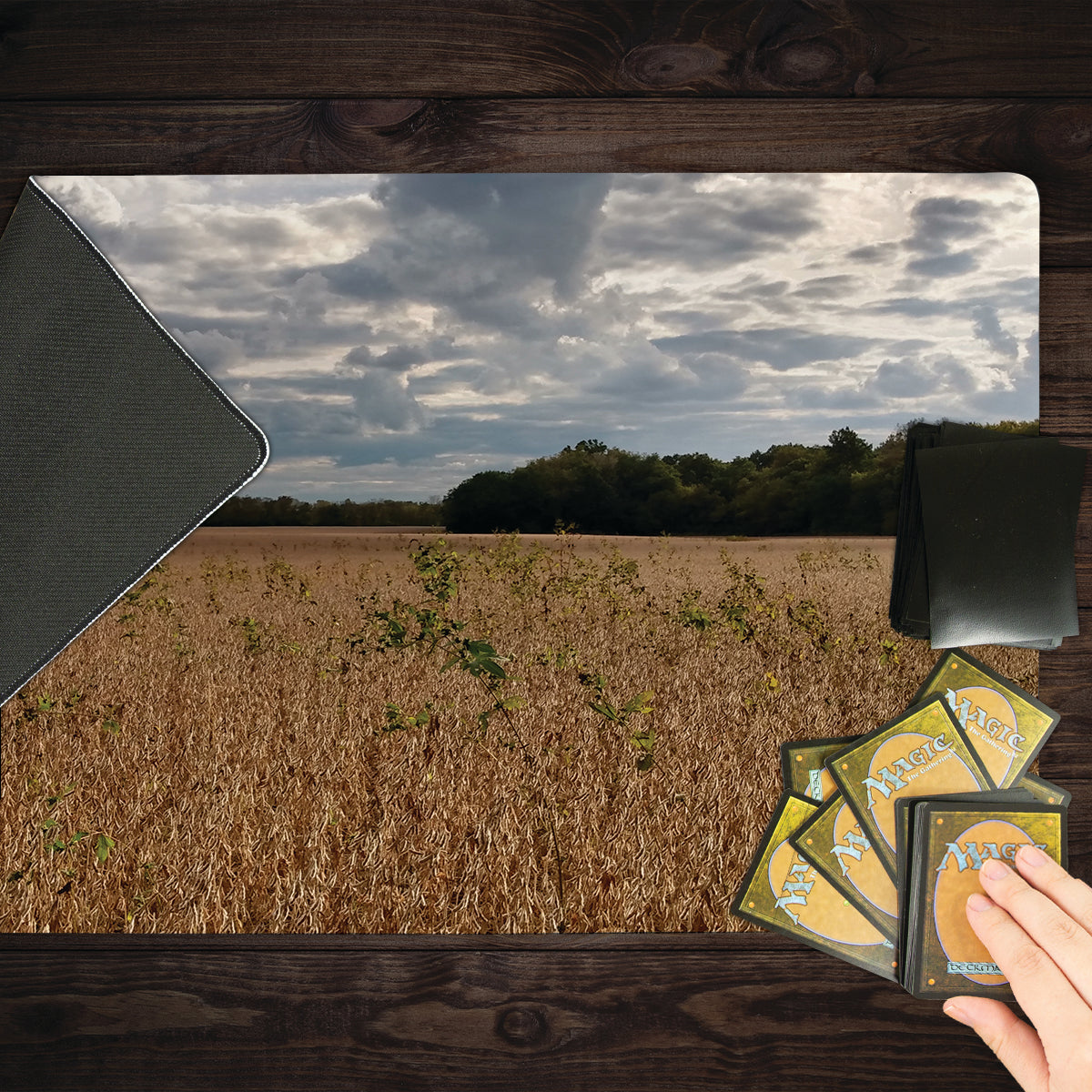 Vast Yellow Plains Playmat - Premium Playmat from Inked Gaming - Just $34.99! Shop now at Game Crave Tournament Store