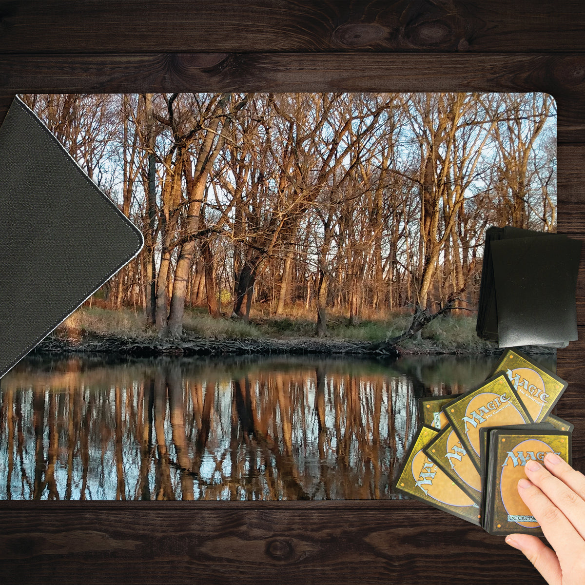 Winter Reflections Playmat - Premium Playmat from Inked Gaming - Just $34.99! Shop now at Game Crave Tournament Store