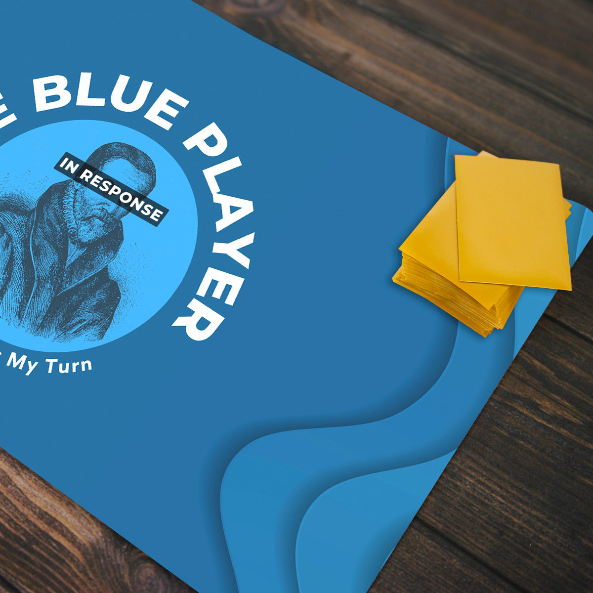 The Blue Player Playmat - Premium Playmat from Inked Gaming - Just $34.99! Shop now at Game Crave Tournament Store