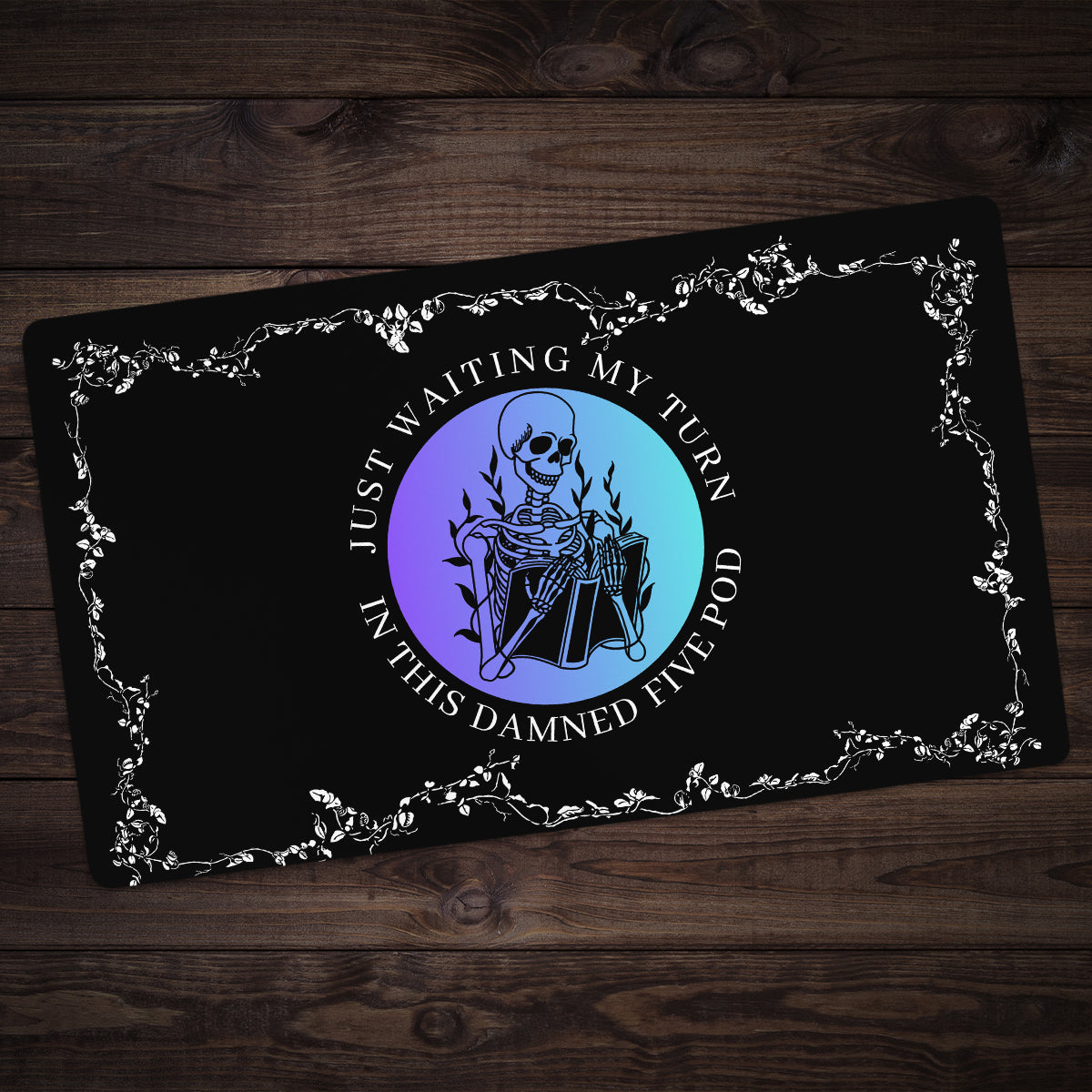 Waiting Turns Playmat - Premium Playmat from Inked Gaming - Just $34.99! Shop now at Game Crave Tournament Store