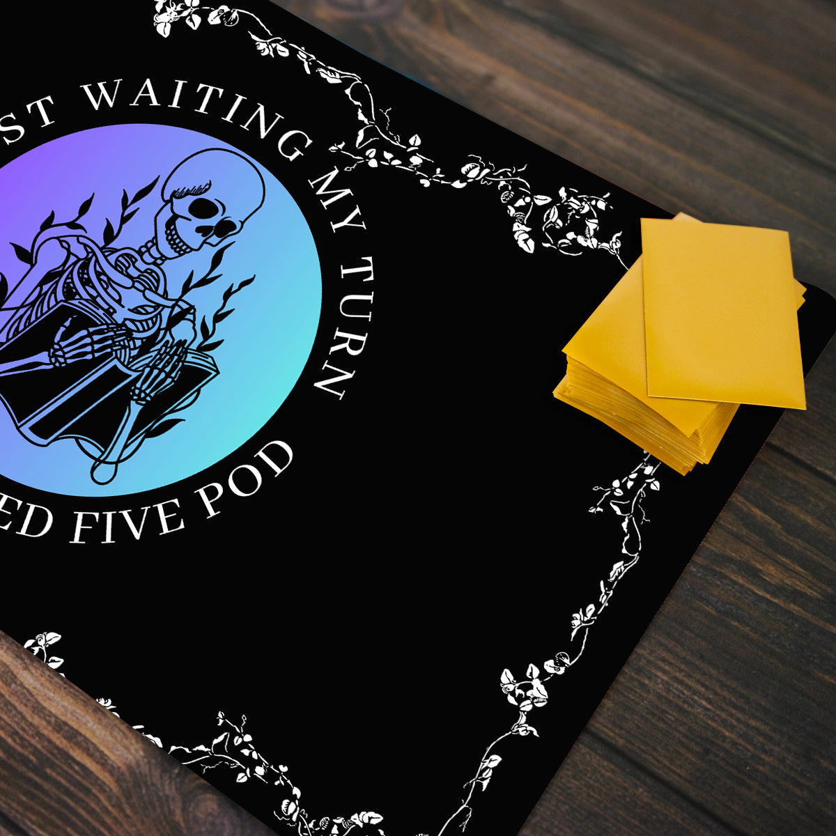 Waiting Turns Playmat - Premium Playmat from Inked Gaming - Just $34.99! Shop now at Game Crave Tournament Store