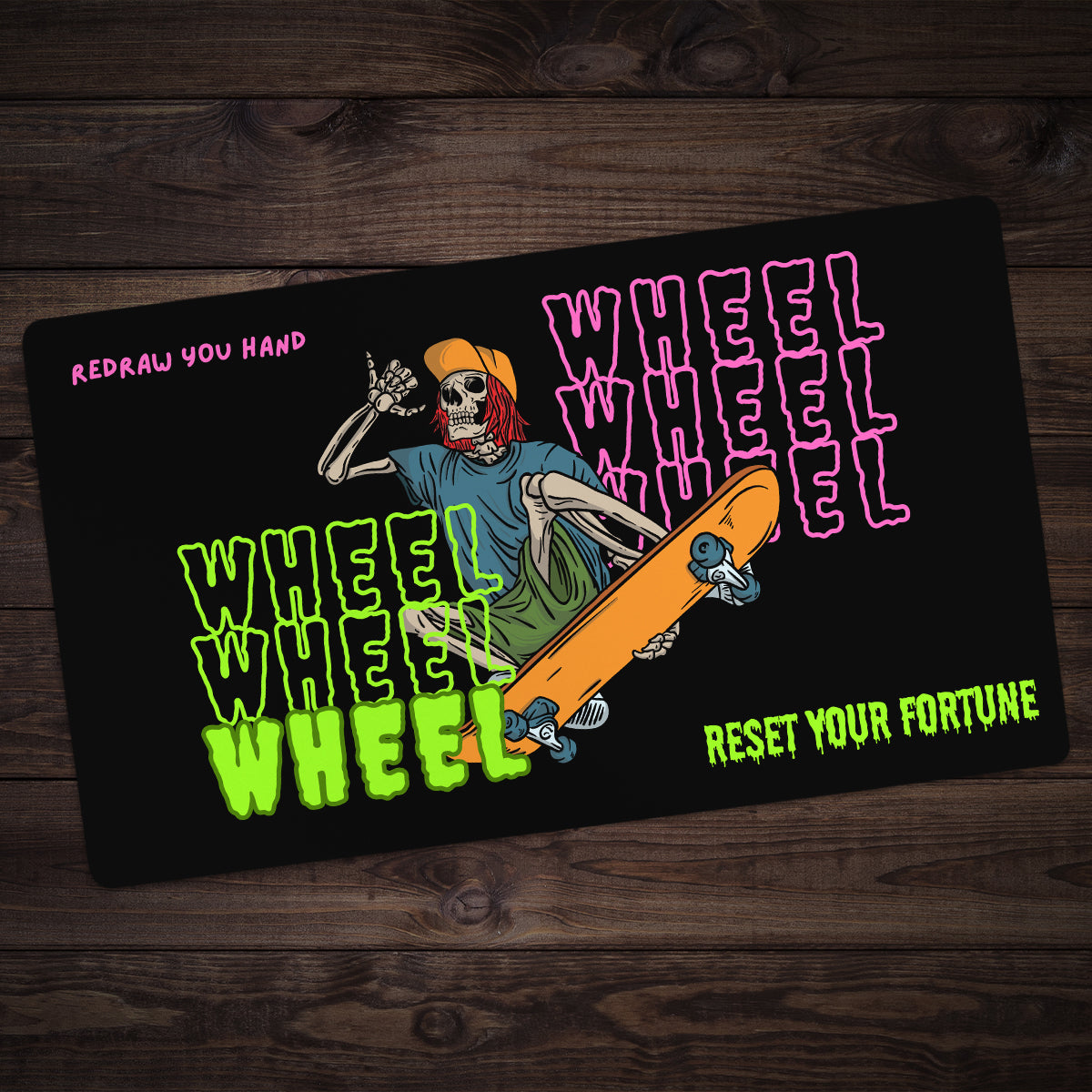 Wheel Deck Playmat - Premium Playmat from Inked Gaming - Just $34.99! Shop now at Game Crave Tournament Store