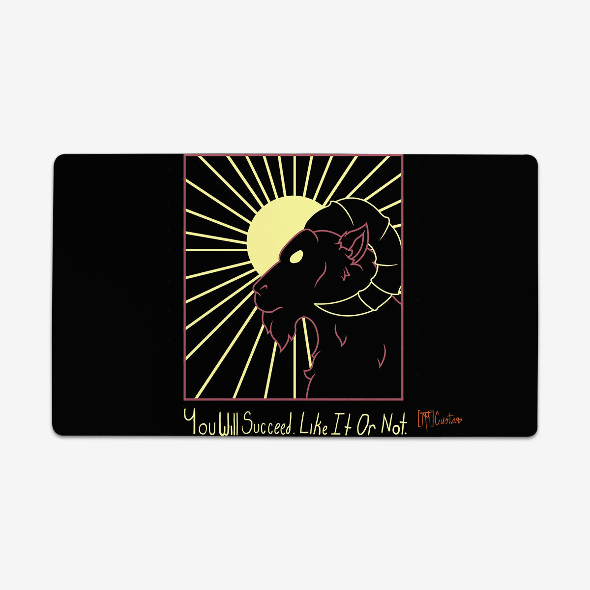 You Will Succeed Playmat - Premium Playmat from Inked Gaming - Just $34.99! Shop now at Game Crave Tournament Store