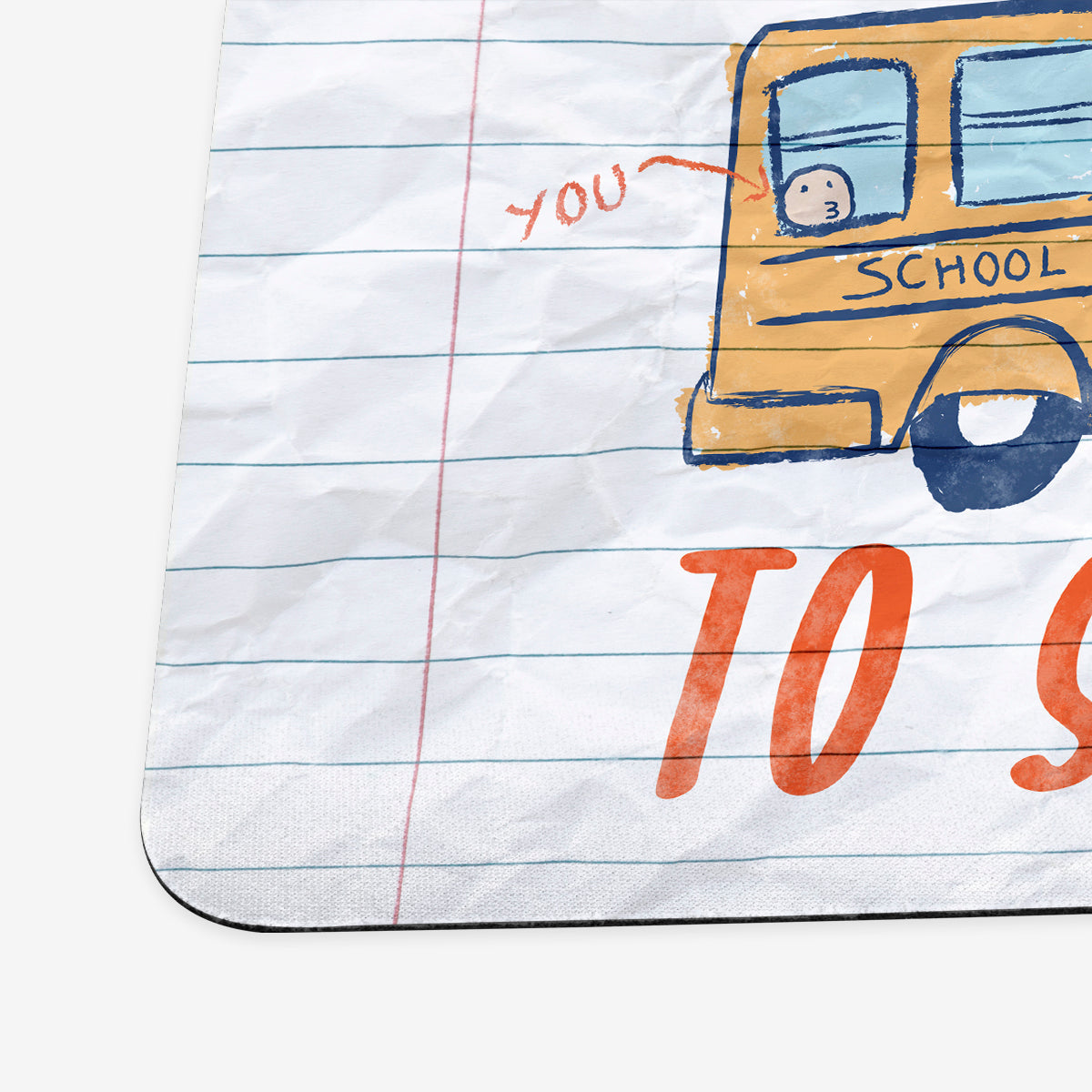 Takin your Ass to School Playmat - Premium Playmat from Inked Gaming - Just $34.99! Shop now at Game Crave Tournament Store