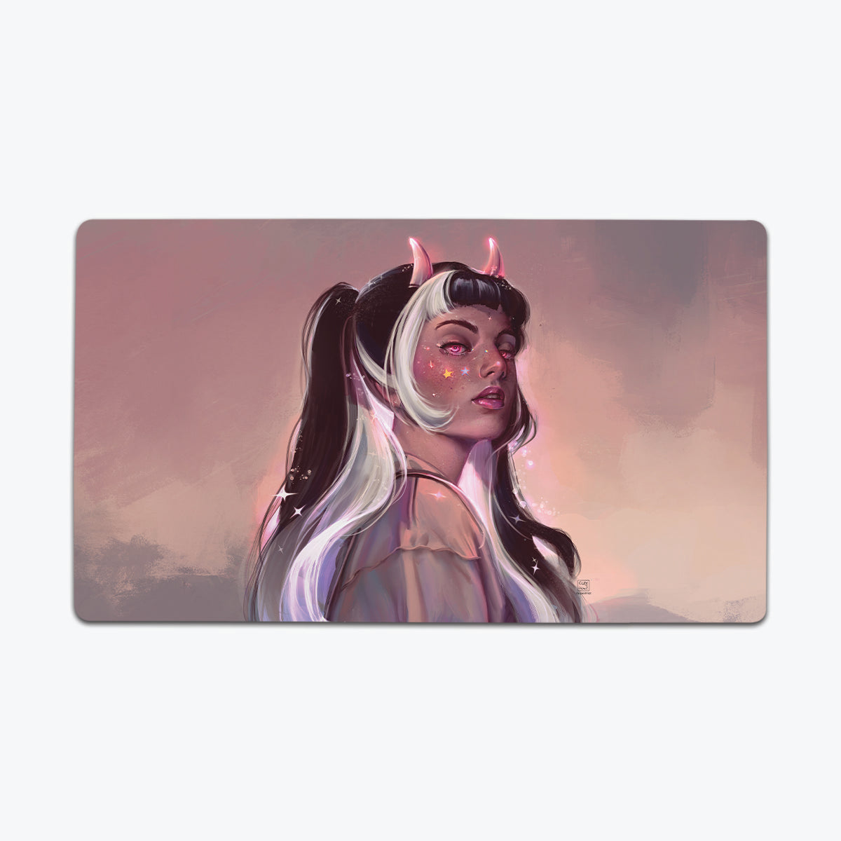 The Glow Playmat - Premium Playmat from Inked Gaming - Just $34.99! Shop now at Game Crave Tournament Store