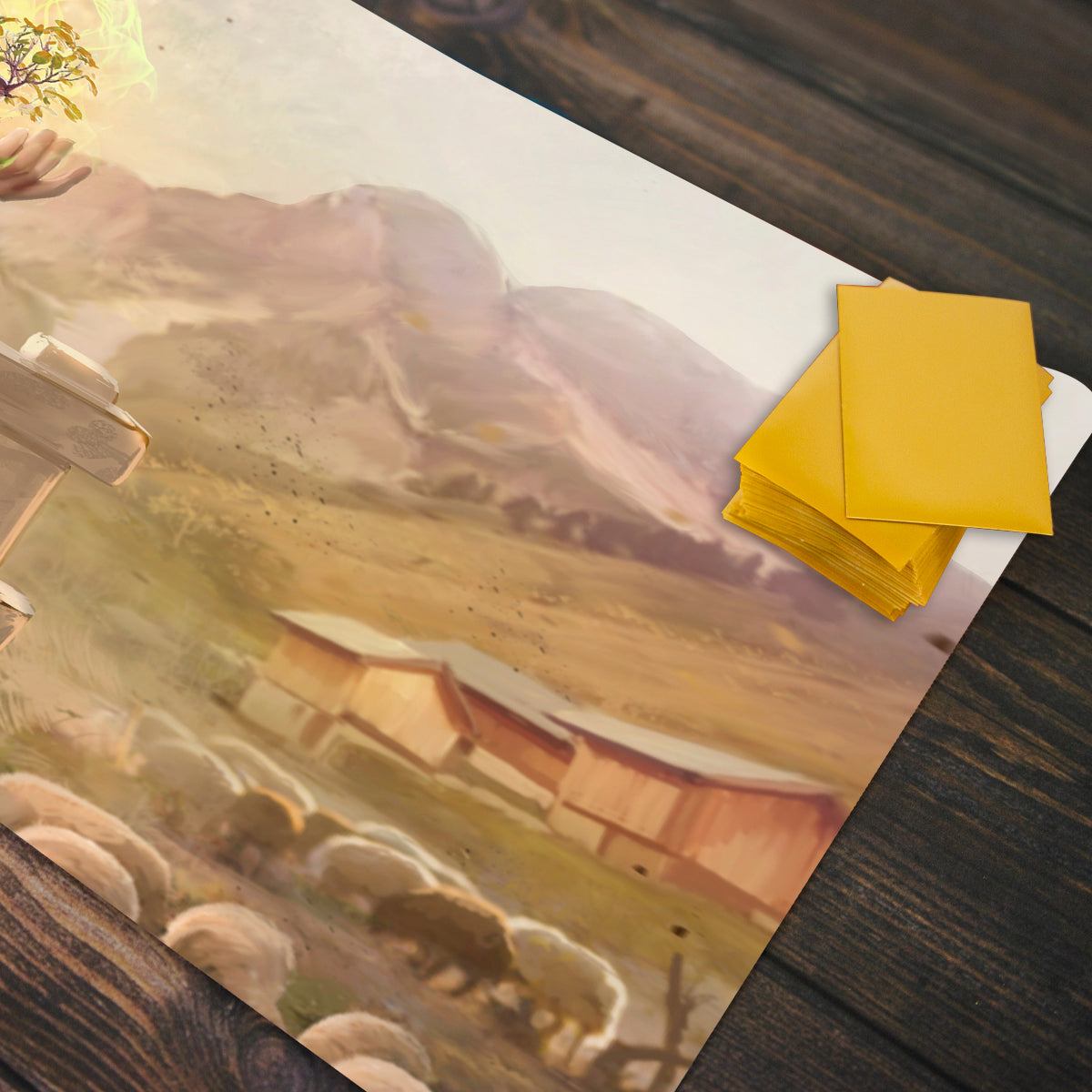 The Mystical Shepherd Playmat - Premium Playmat from Inked Gaming - Just $34.99! Shop now at Game Crave Tournament Store