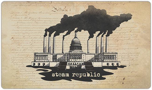 Steam Capitol Playmat - Premium Playmat from Inked Gaming - Just $34.99! Shop now at Game Crave Tournament Store