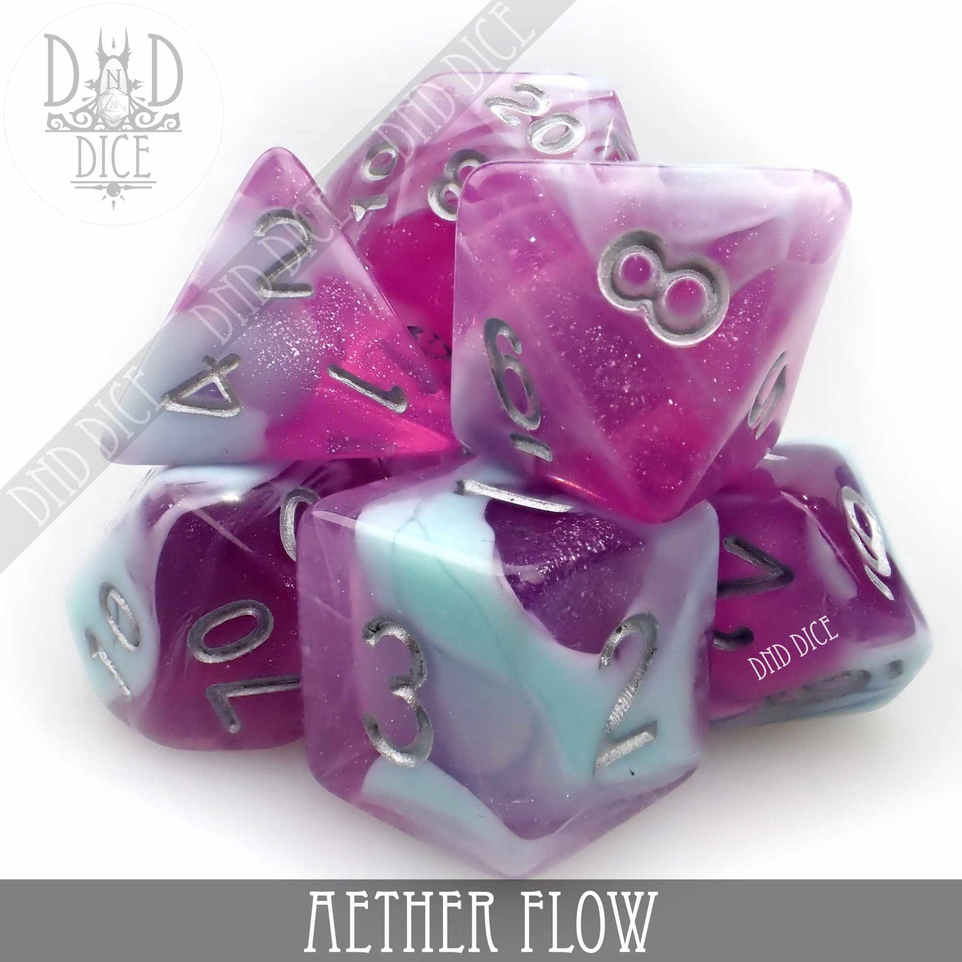 Aether Flow Dice Set - Premium Dice Sets & Games from DND DICE - Just $8! Shop now at Game Crave Tournament Store