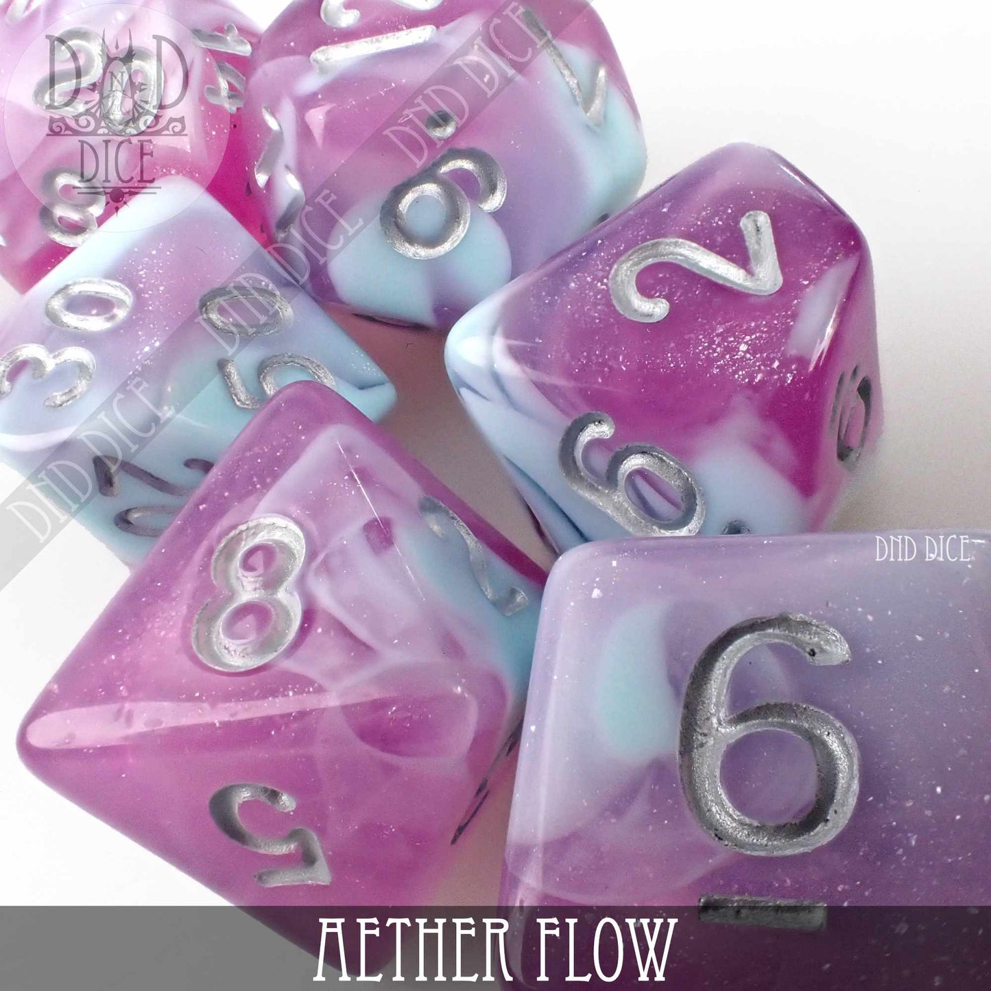 Aether Flow Dice Set - Premium Dice Sets & Games from DND DICE - Just $8! Shop now at Game Crave Tournament Store