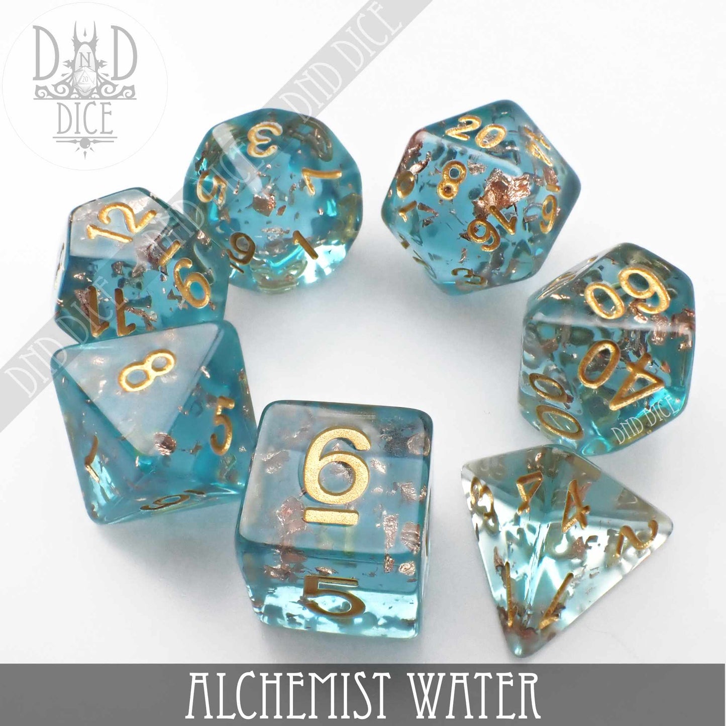 Alchemist Water Dice Set - Premium Dice Sets & Games from DND DICE - Just $10! Shop now at Game Crave Tournament Store