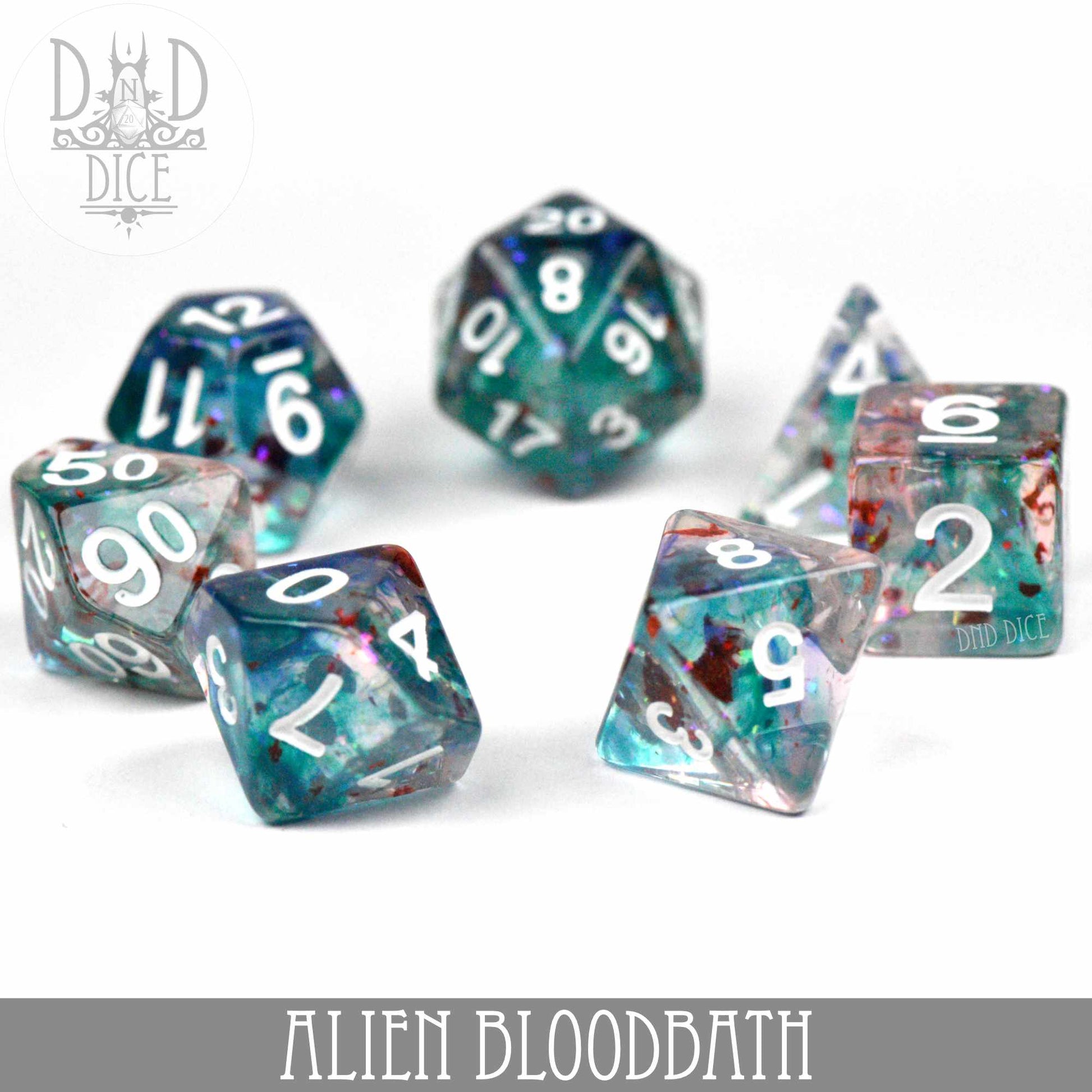 Alien Bloodbath Dice Set - Premium Dice Sets & Games from DND DICE - Just $10! Shop now at Game Crave Tournament Store