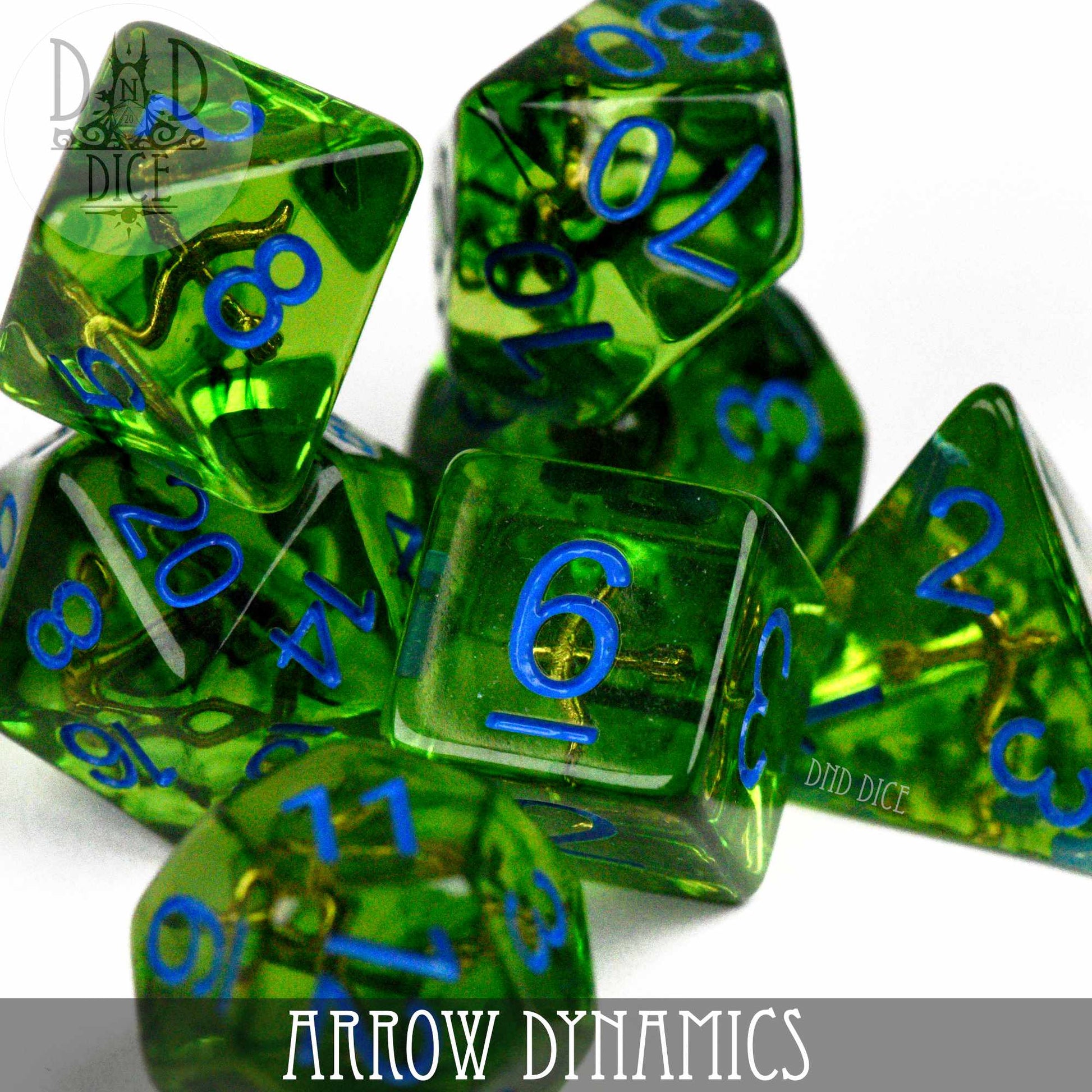 Arrow Dynamics Dice Set - Premium Dice Sets & Games from DND DICE - Just $15! Shop now at Game Crave Tournament Store