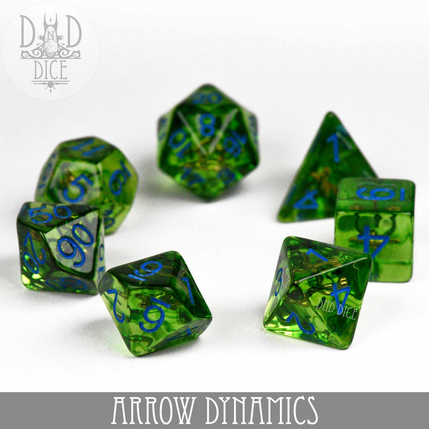 Arrow Dynamics Dice Set - Premium Dice Sets & Games from DND DICE - Just $15! Shop now at Game Crave Tournament Store