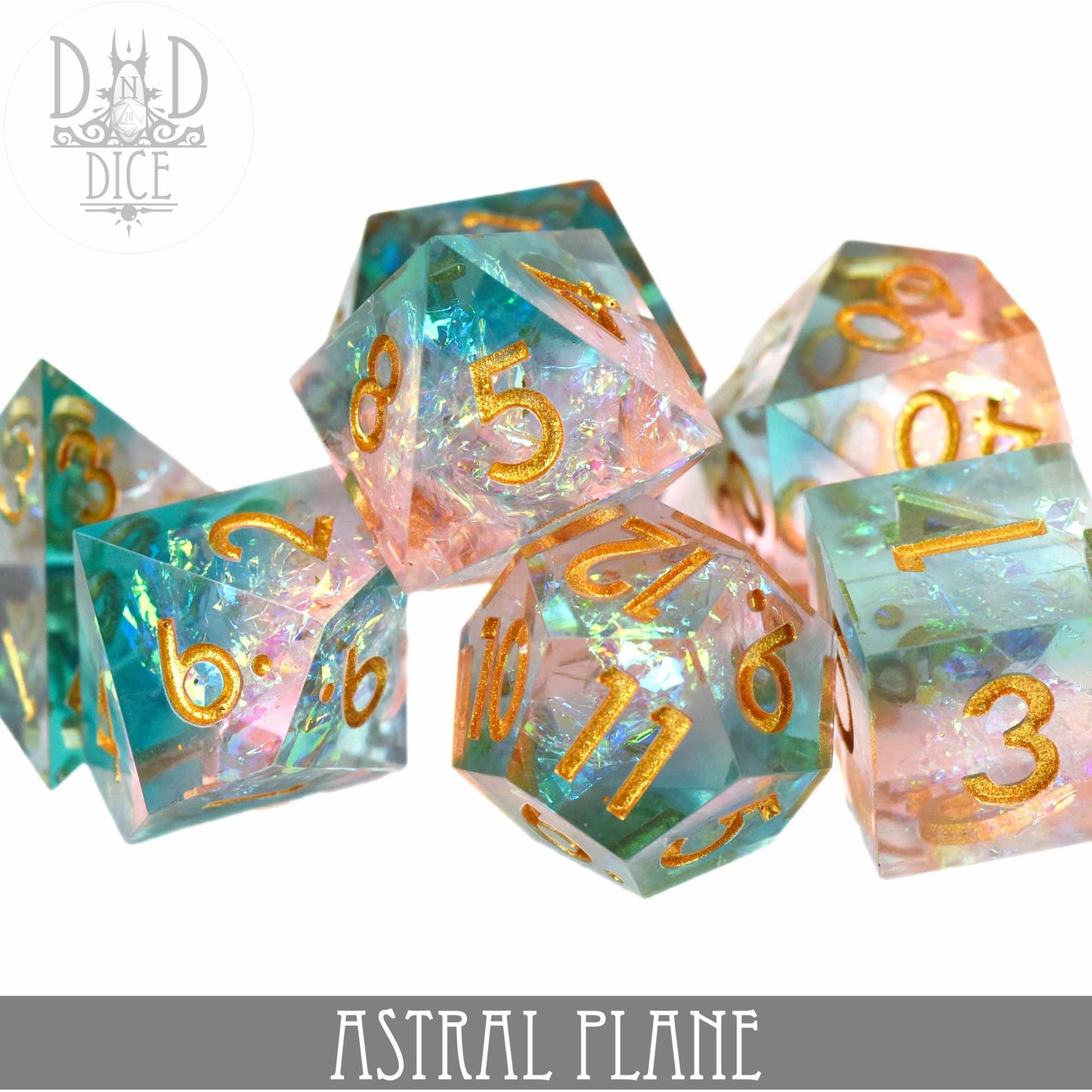 Astral Plane Handmade Dice Set - Premium Dice Sets & Games from DND DICE - Just $35! Shop now at Game Crave Tournament Store