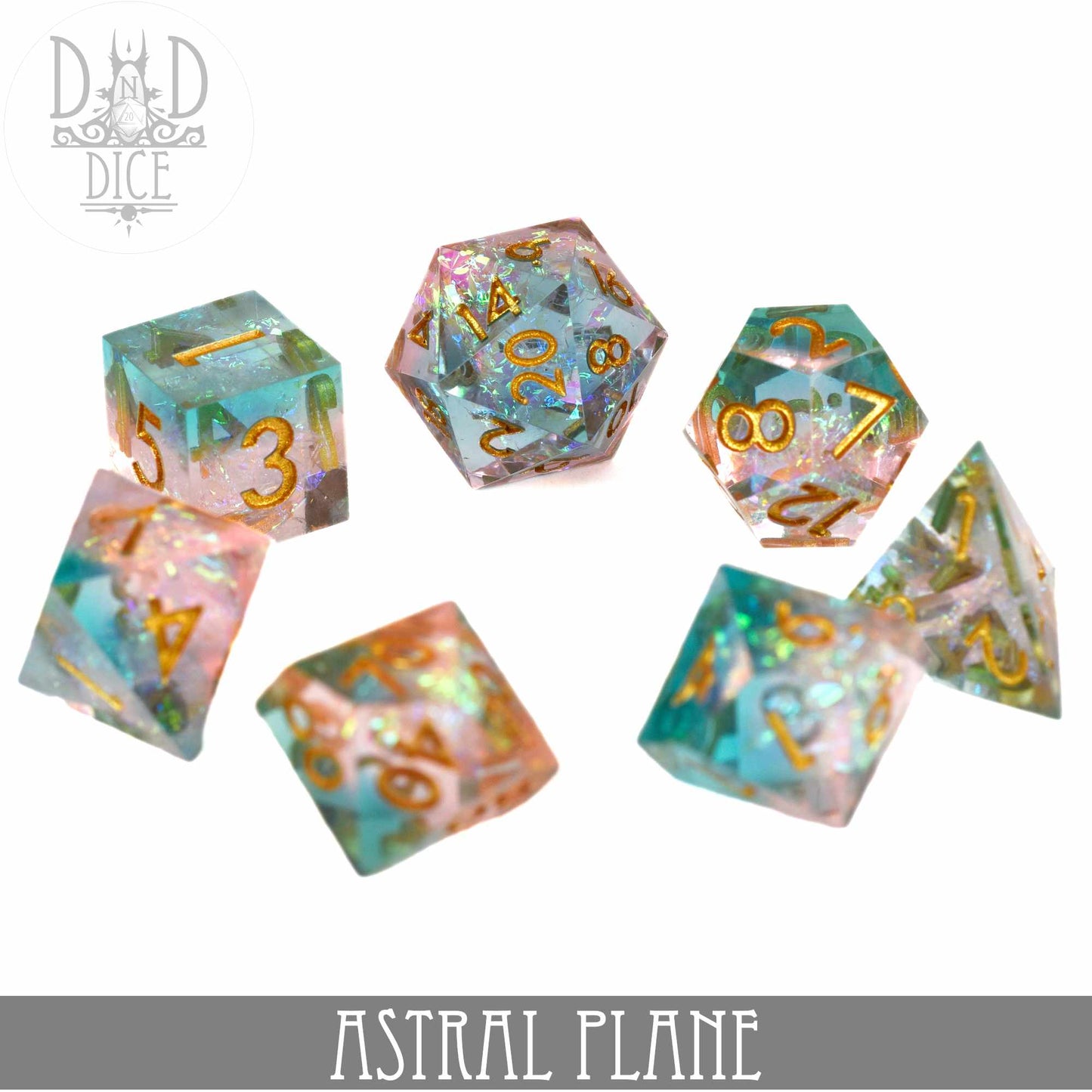 Astral Plane Handmade Dice Set - Premium Dice Sets & Games from DND DICE - Just $35! Shop now at Game Crave Tournament Store