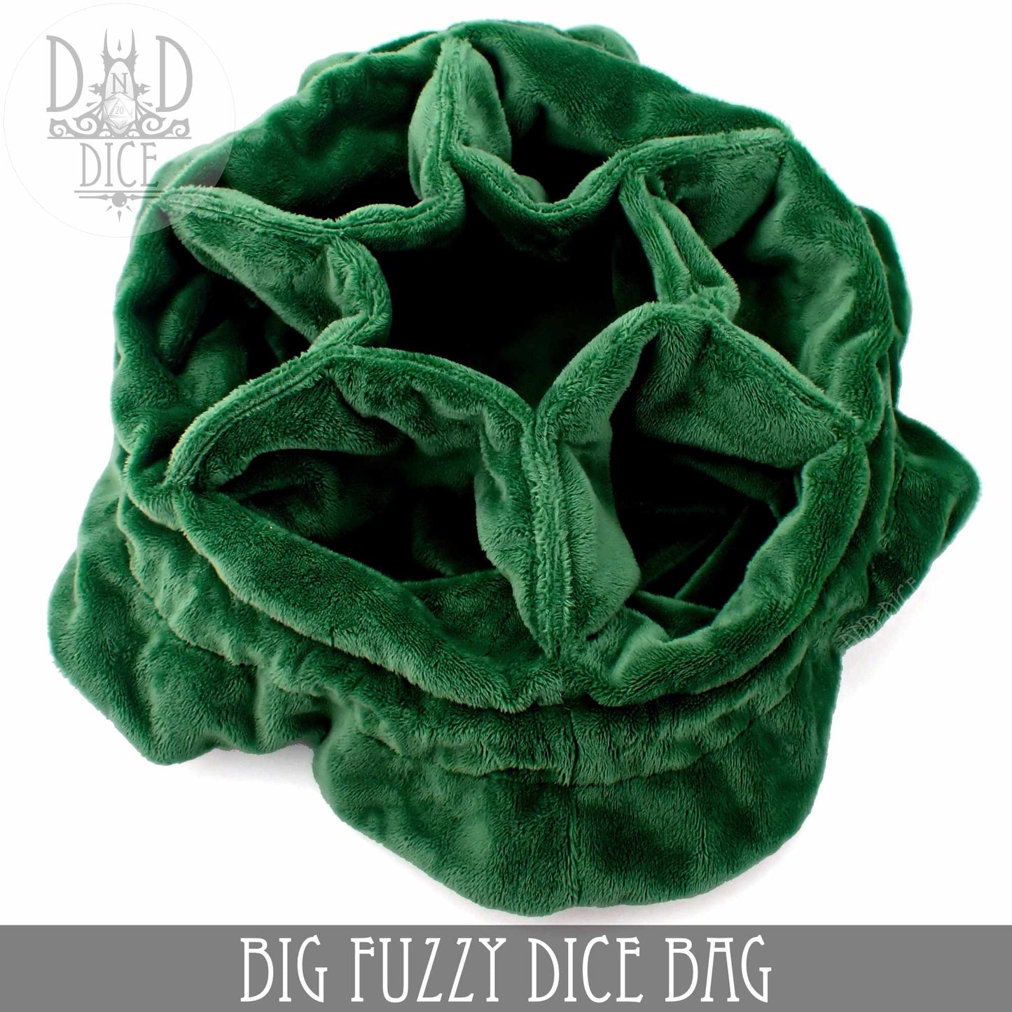 Big Fuzzy Dice Bag (7 Colors) - Premium Dice Sets & Games from DND DICE - Just $25! Shop now at Game Crave Tournament Store