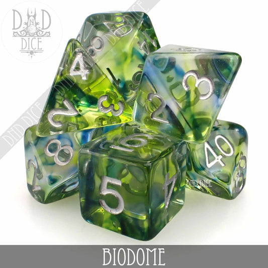 Biodome Dice Set - Premium Dice Sets & Games from DND DICE - Just $10! Shop now at Game Crave Tournament Store