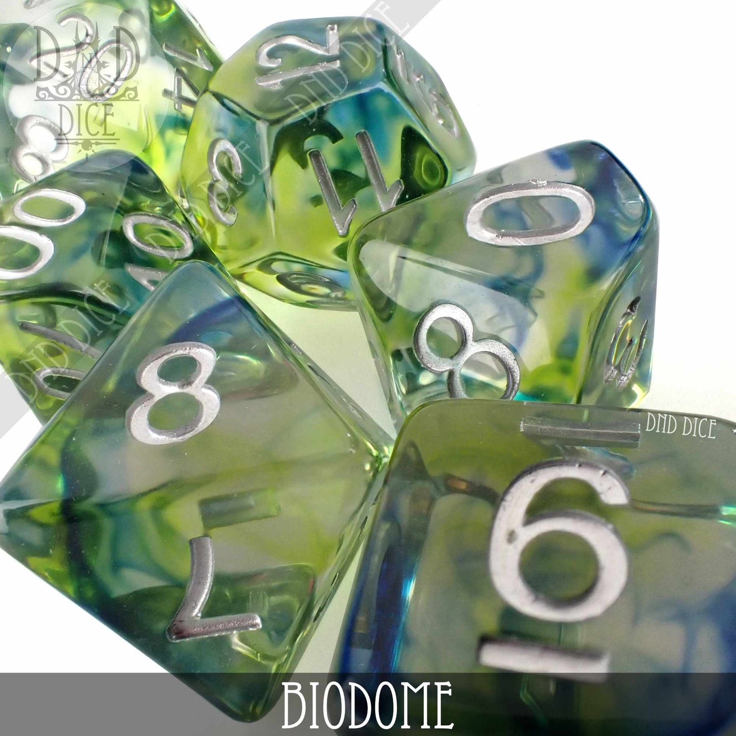 Biodome Dice Set - Premium Dice Sets & Games from DND DICE - Just $10! Shop now at Game Crave Tournament Store