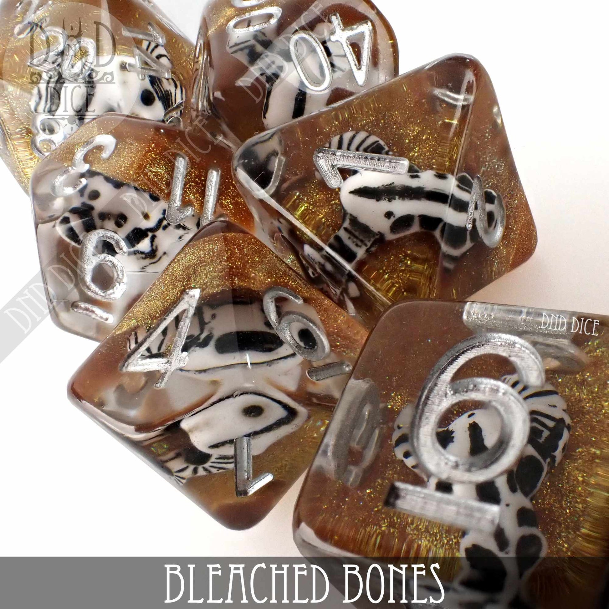 Bleached Bones Dice Set - Premium Dice Sets & Games from DND DICE - Just $15! Shop now at Game Crave Tournament Store