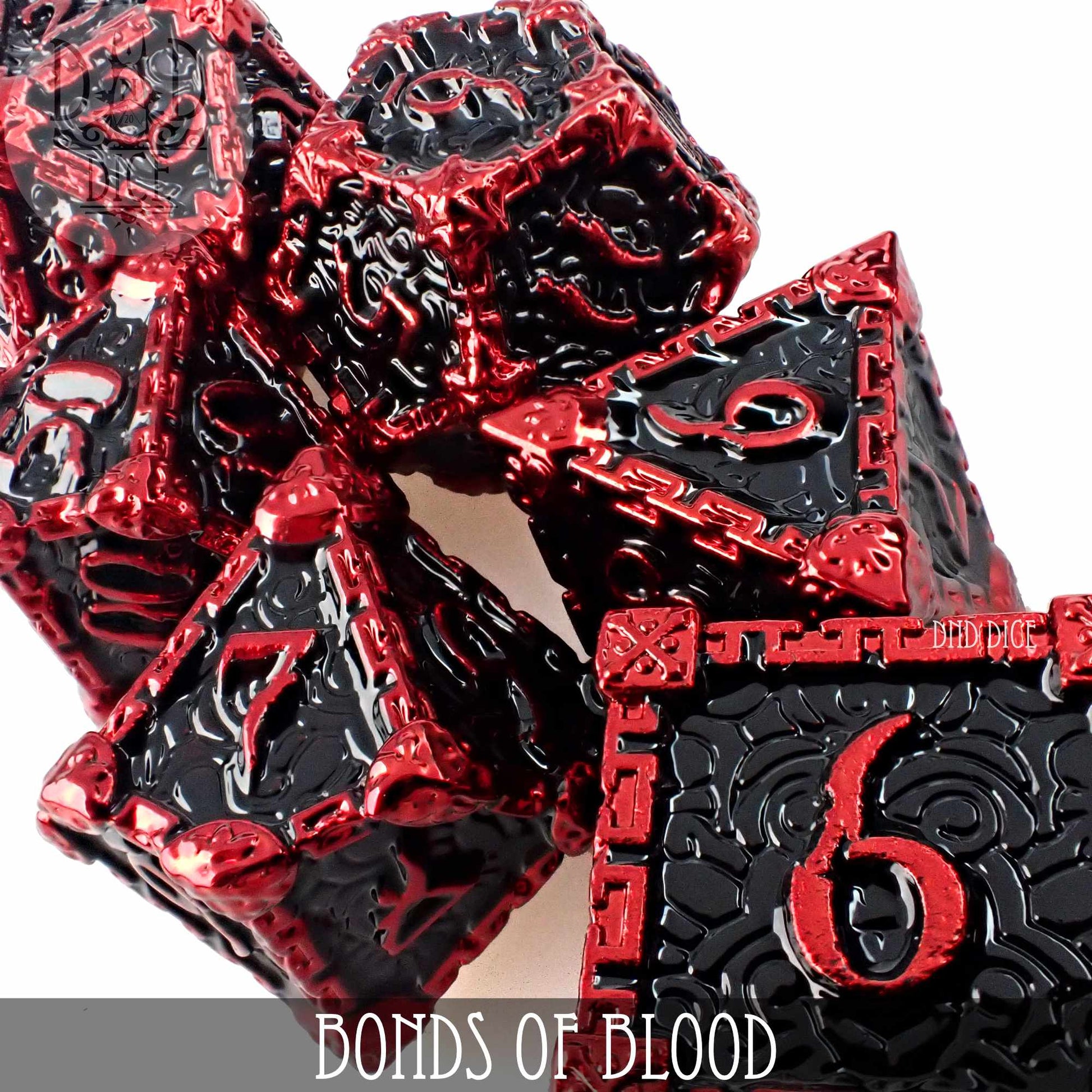 Bonds of Blood Metal Dice Set - Premium Dice Sets & Games from DND DICE - Just $35! Shop now at Game Crave Tournament Store