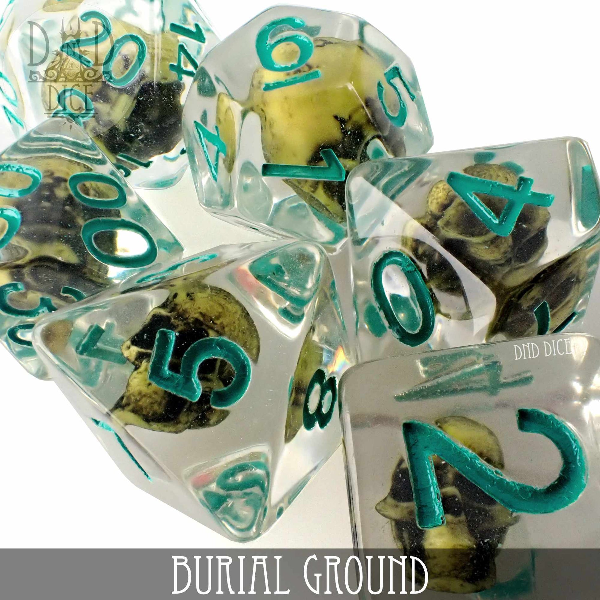 Burial Ground Dice Set - Premium Dice Sets & Games from DND DICE - Just $15! Shop now at Game Crave Tournament Store