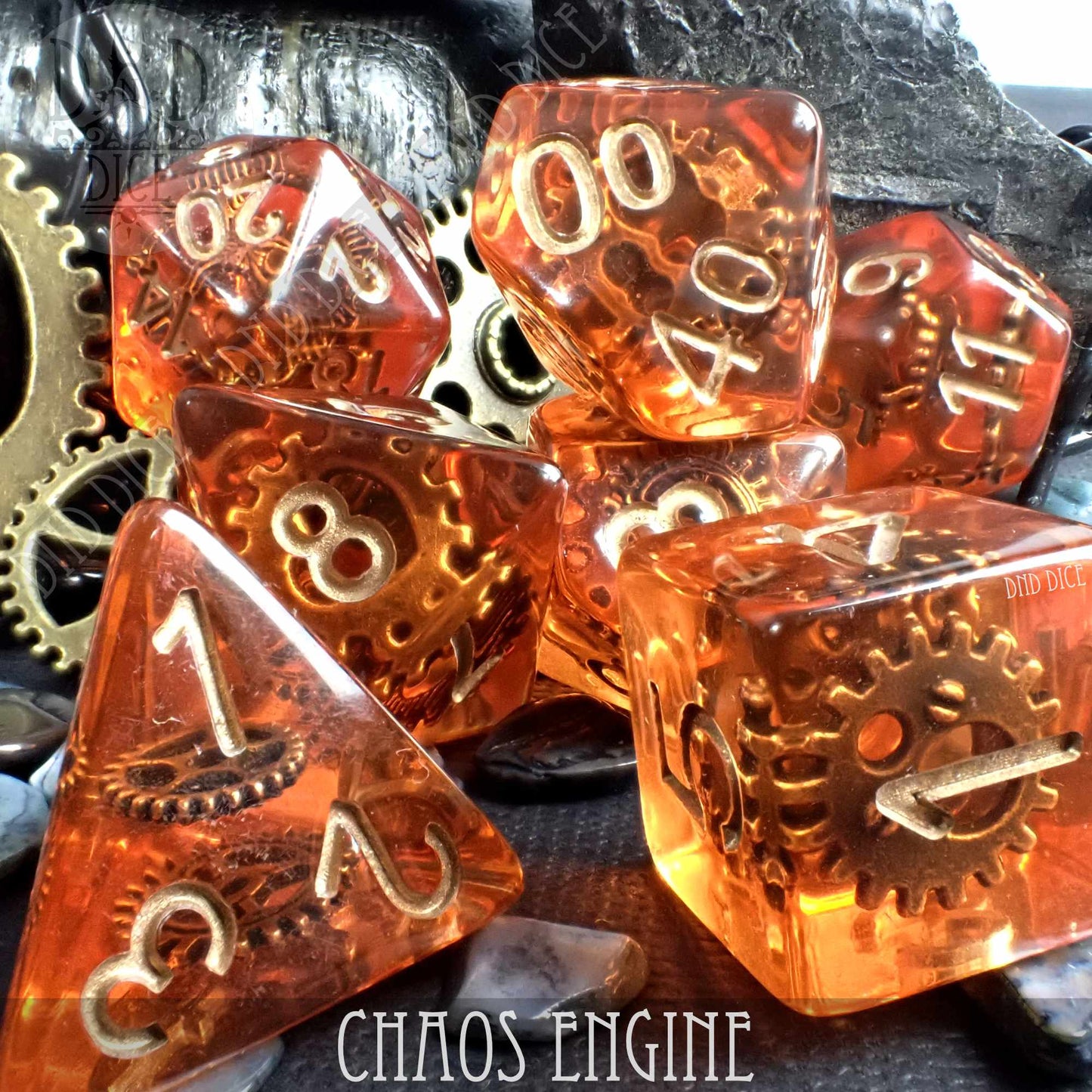 Chaos Engine Dice Set - Premium Dice Sets & Games from DND DICE - Just $15! Shop now at Game Crave Tournament Store