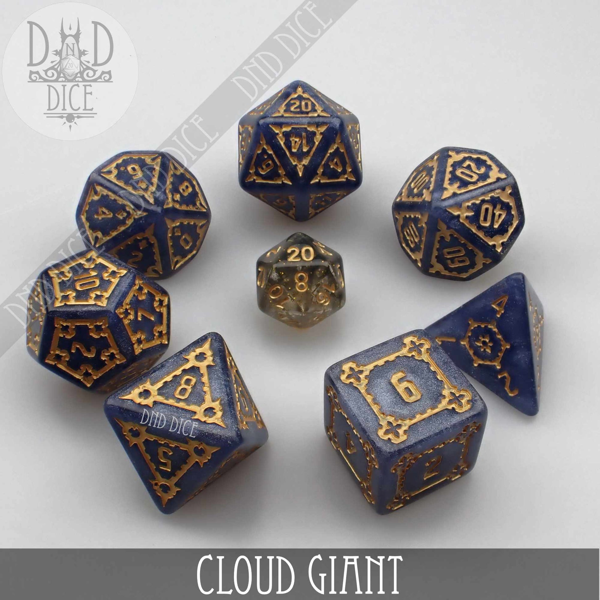 Cloud Giant Dice Set (Oversize) - Premium Dice Sets & Games from DND DICE - Just $20! Shop now at Game Crave Tournament Store