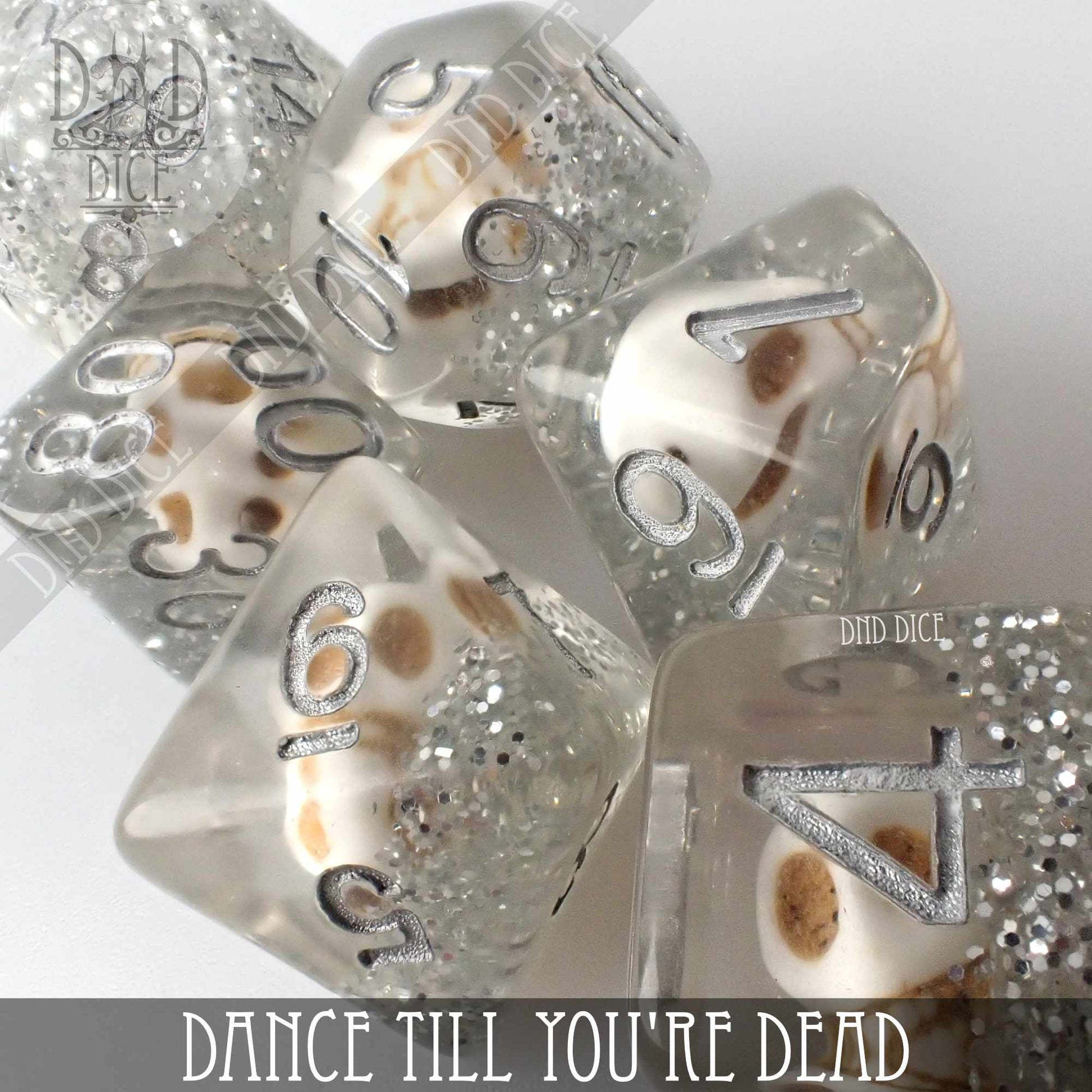 Dance Till You're Dead Dice Set - Premium Dice Sets & Games from DND DICE - Just $15! Shop now at Game Crave Tournament Store