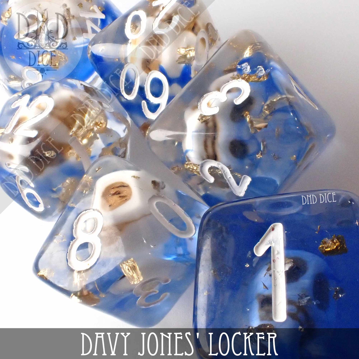 Davy Jones Locker Dice Set - Premium Dice Sets & Games from DND DICE - Just $15! Shop now at Game Crave Tournament Store