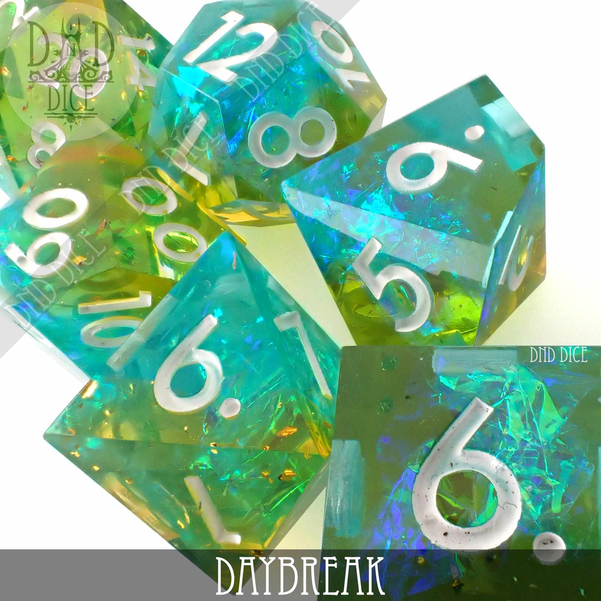 Daybreak Handmade Dice Set - Premium Dice Sets & Games from DND DICE - Just $35! Shop now at Game Crave Tournament Store