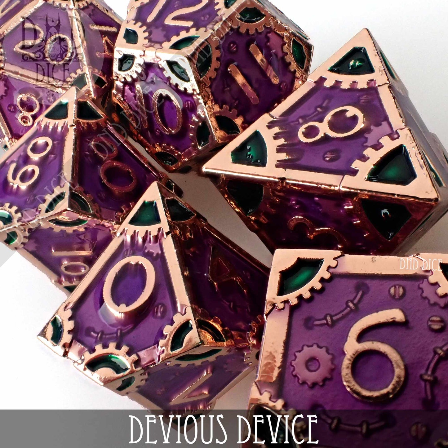 Devious Device Metal Dice Set - Premium Dice Sets & Games from DND DICE - Just $30! Shop now at Game Crave Tournament Store