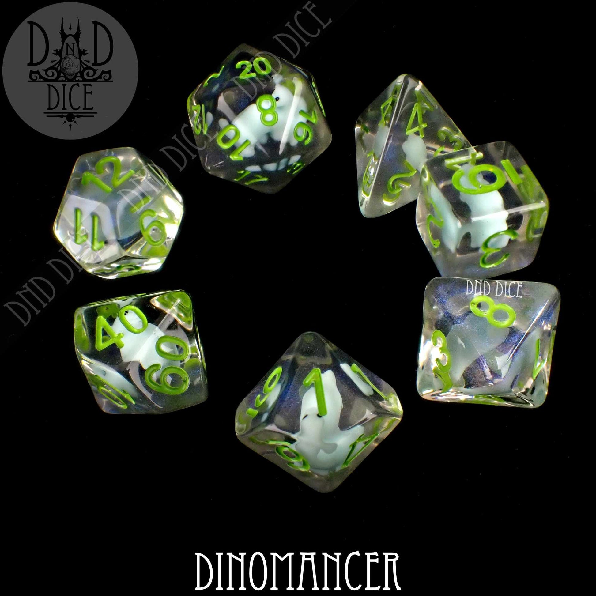 Dinomancer Dice Set - Premium Dice Sets & Games from DND DICE - Just $15! Shop now at Game Crave Tournament Store