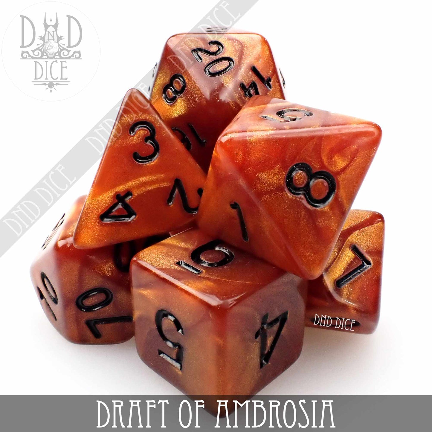 Draft of Ambrosia Dice Set - Premium Dice Sets & Games from DND DICE - Just $4.50! Shop now at Game Crave Tournament Store