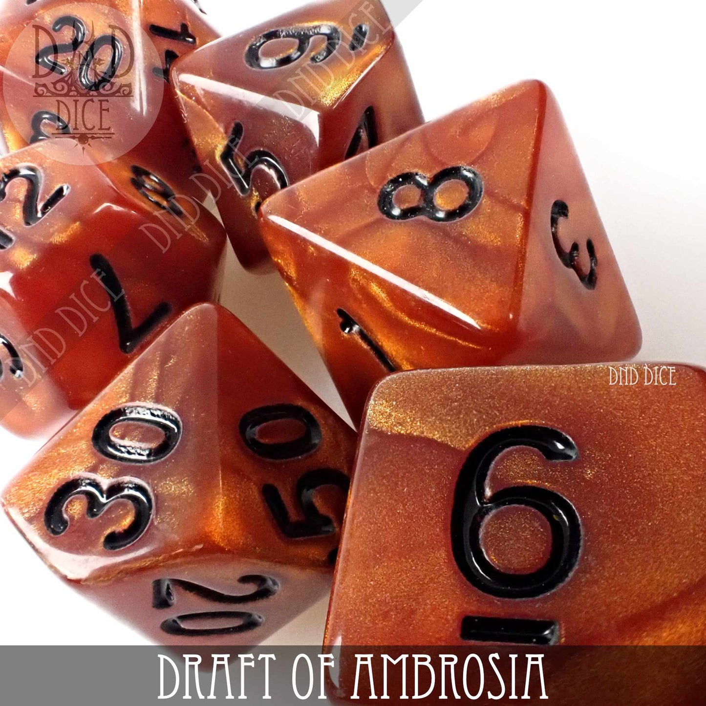 Draft of Ambrosia Dice Set - Premium Dice Sets & Games from DND DICE - Just $4.50! Shop now at Game Crave Tournament Store