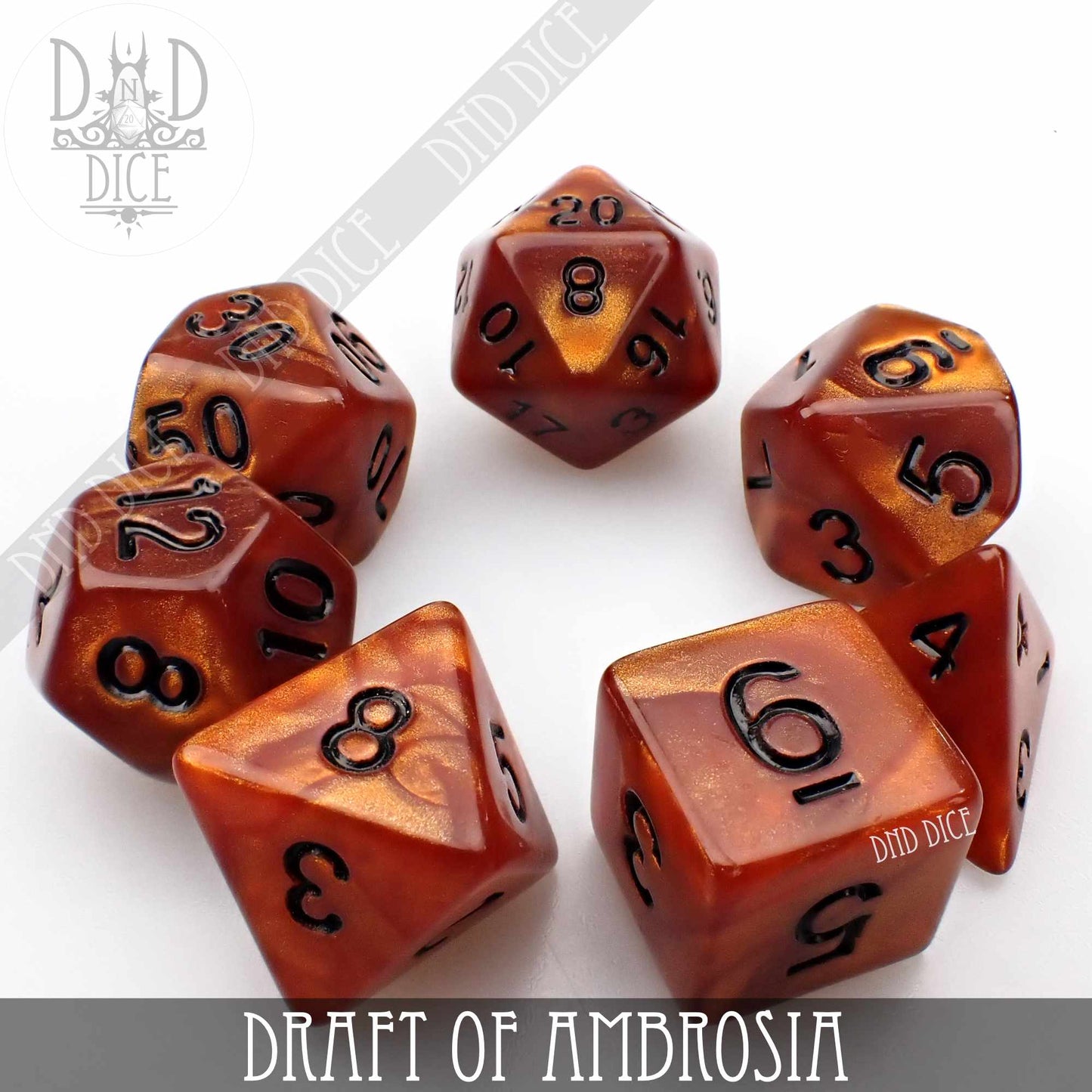 Draft of Ambrosia Dice Set - Premium Dice Sets & Games from DND DICE - Just $4.50! Shop now at Game Crave Tournament Store