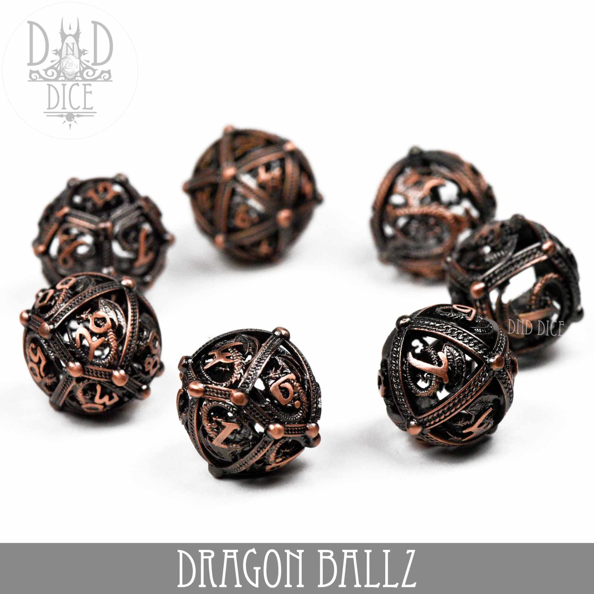 Dragon Ballz Metal Dice Set (Gift Box) - Premium Dice Sets & Games from DND DICE - Just $45! Shop now at Game Crave Tournament Store