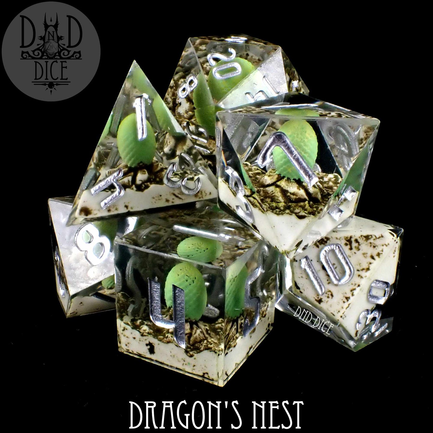 Dragon's Nest Handmade Dice Set - Premium Dice Sets & Games from DND DICE - Just $35! Shop now at Game Crave Tournament Store