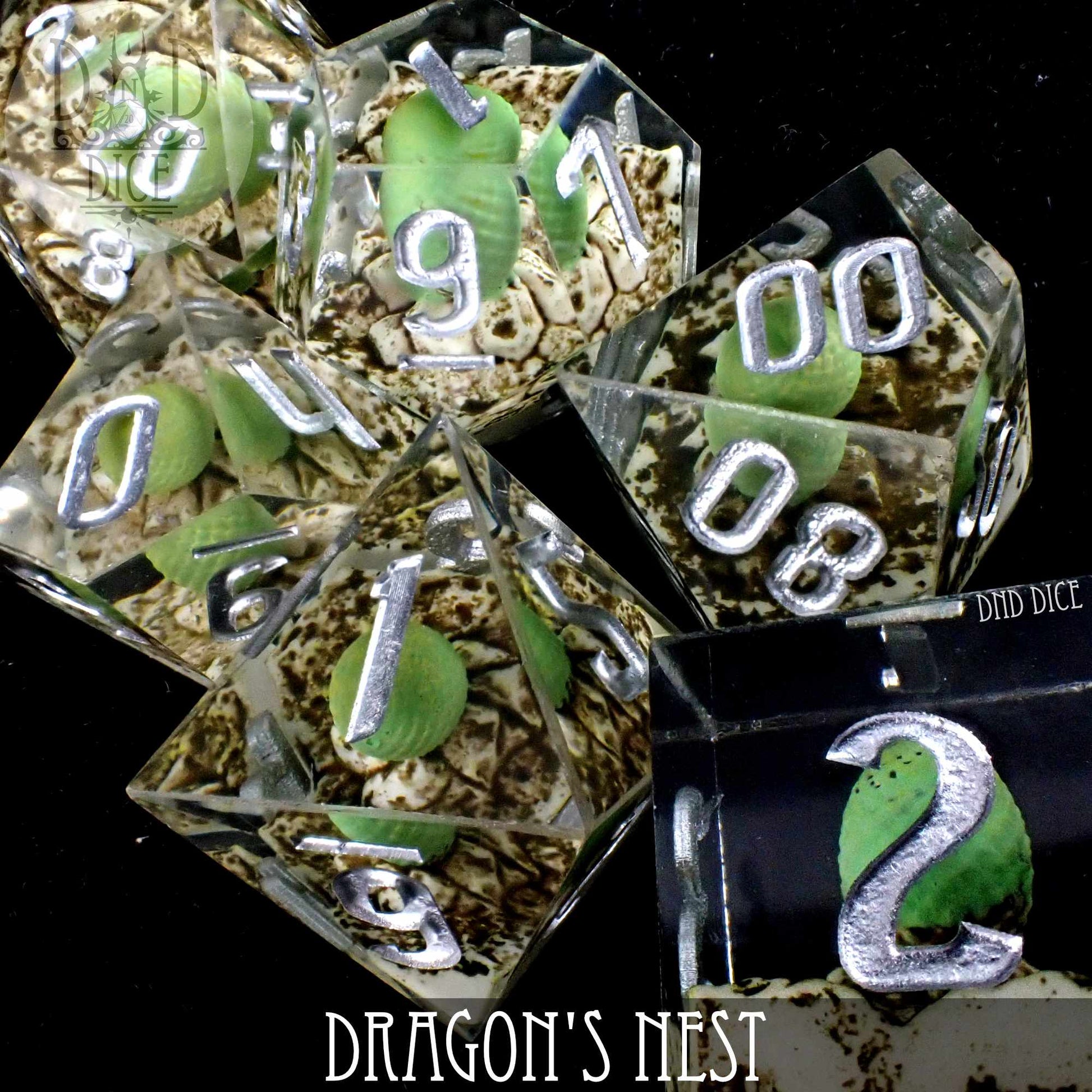 Dragon's Nest Handmade Dice Set - Premium Dice Sets & Games from DND DICE - Just $35! Shop now at Game Crave Tournament Store