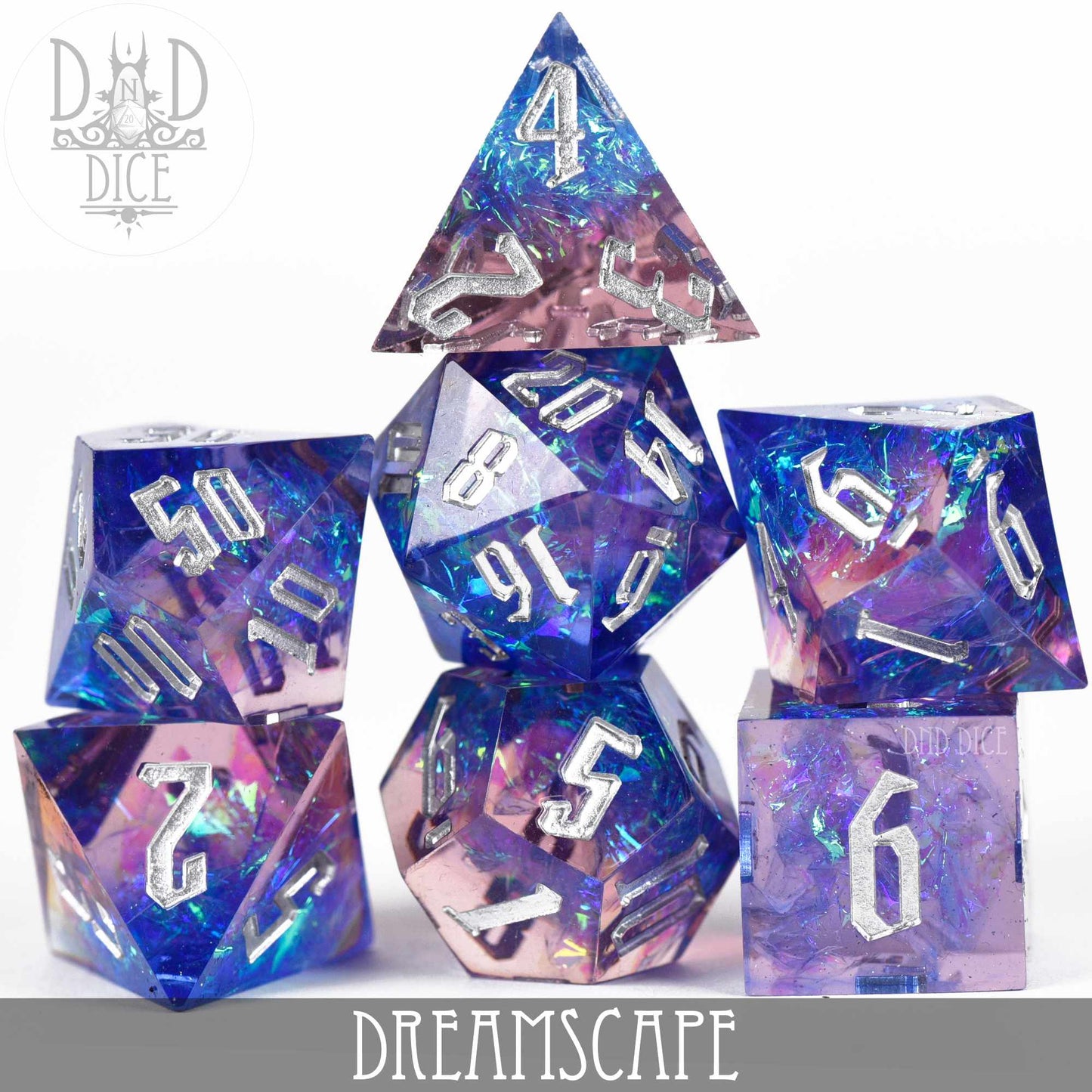 Dreamscape Handmade Dice Set - Premium Dice Sets & Games from DND DICE - Just $35! Shop now at Game Crave Tournament Store