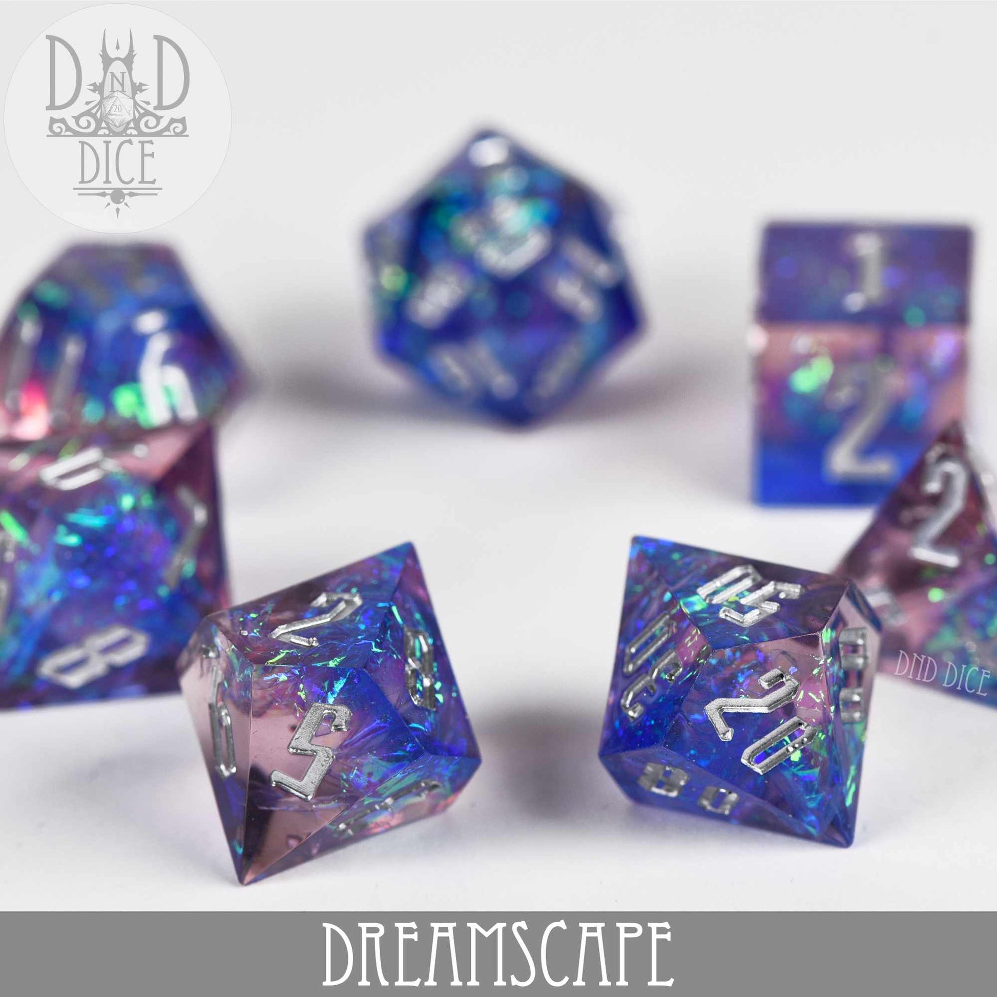 Dreamscape Handmade Dice Set - Premium Dice Sets & Games from DND DICE - Just $35! Shop now at Game Crave Tournament Store