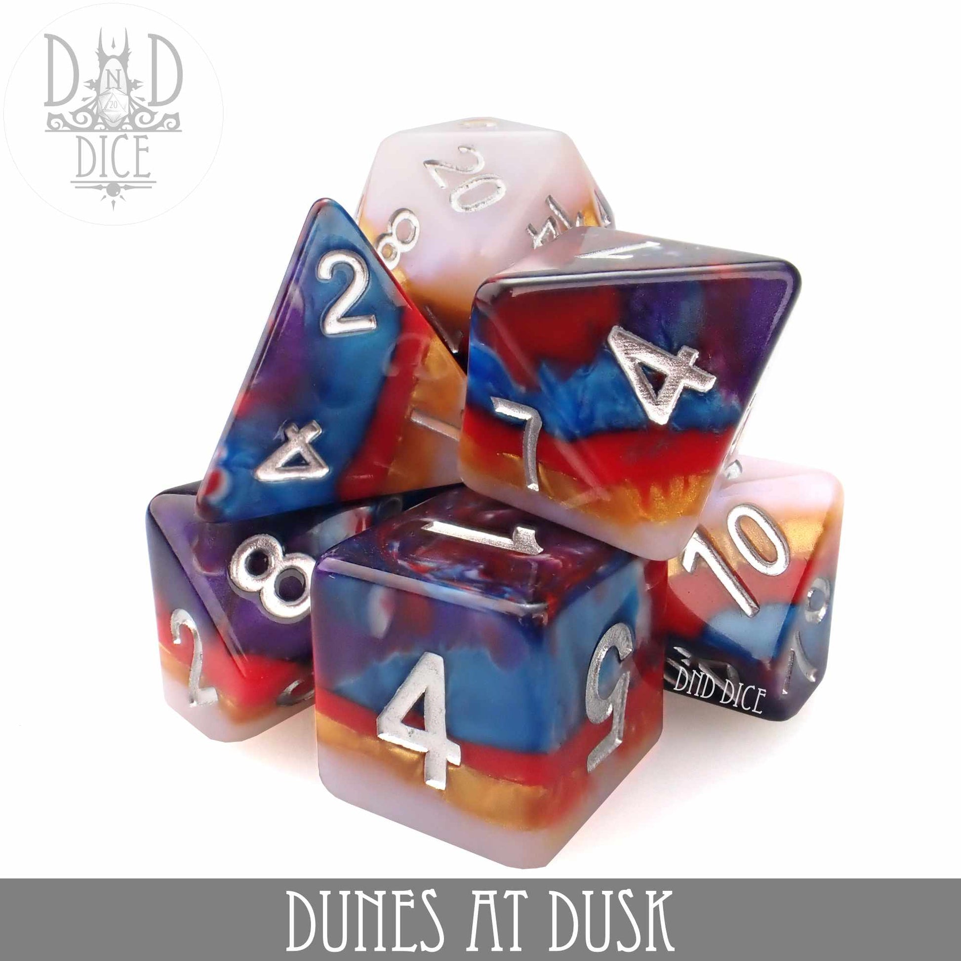 Dunes at Dusk Dice Set - Premium Dice Sets & Games from DND DICE - Just $12! Shop now at Game Crave Tournament Store