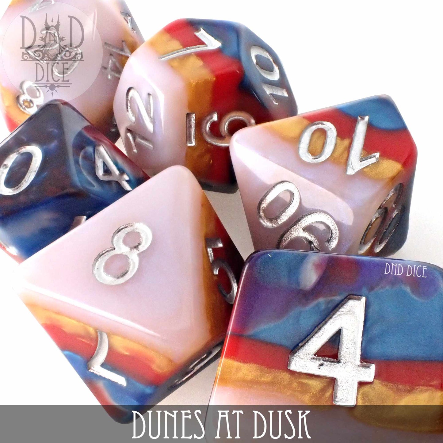 Dunes at Dusk Dice Set - Premium Dice Sets & Games from DND DICE - Just $12! Shop now at Game Crave Tournament Store