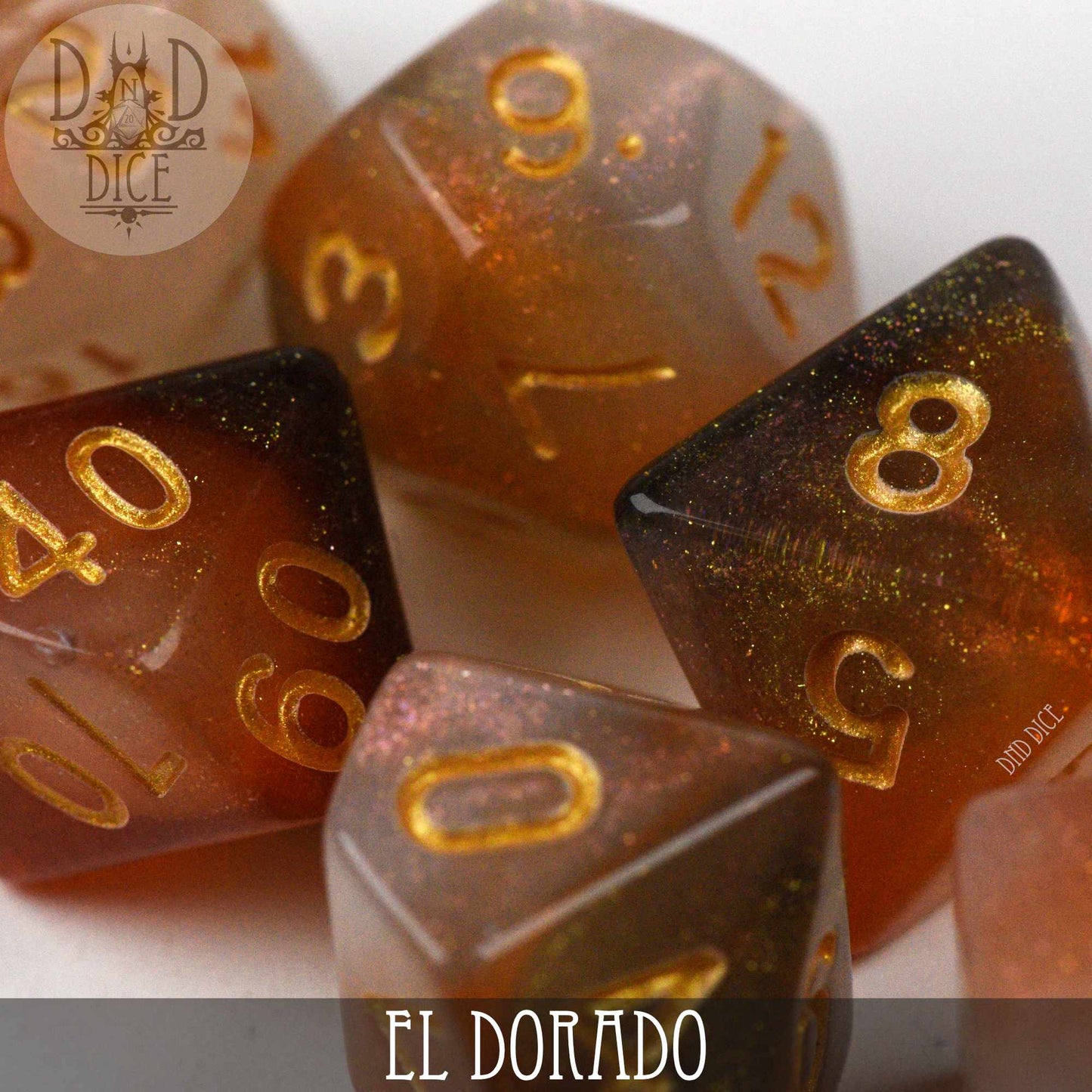 El Dorado Dice Set - Premium Dice Sets & Games from DND DICE - Just $9! Shop now at Game Crave Tournament Store