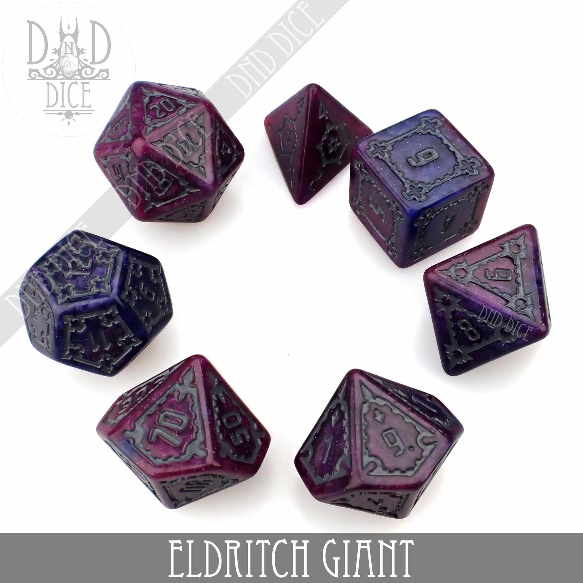 Eldritch Giant Dice Set (Oversize) - Premium Dice Sets & Games from DND DICE - Just $20! Shop now at Game Crave Tournament Store