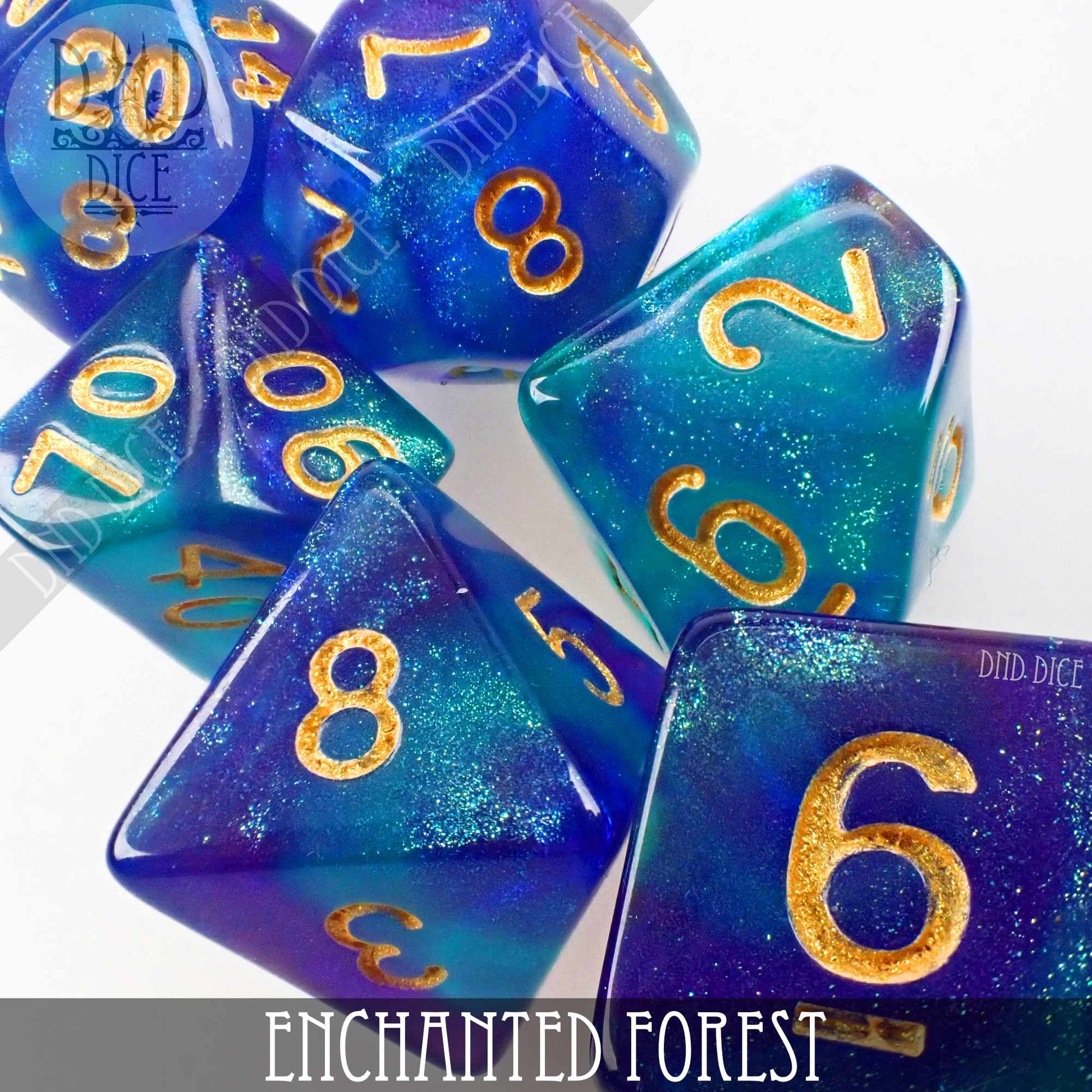 Enchanted Forest Dice Set - Premium Dice Sets & Games from DND DICE - Just $10! Shop now at Game Crave Tournament Store