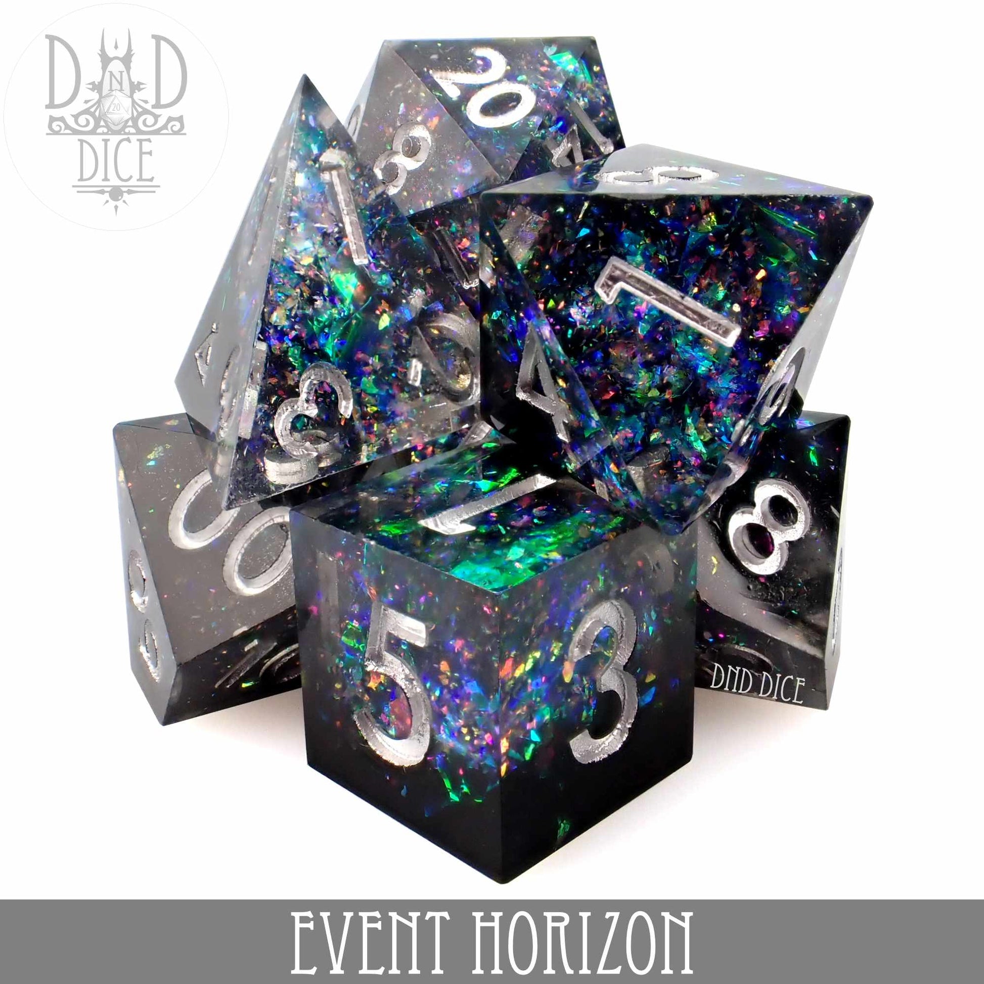 Event Horizon Handmade Dice Set - Premium Dice Sets & Games from DND DICE - Just $35! Shop now at Game Crave Tournament Store