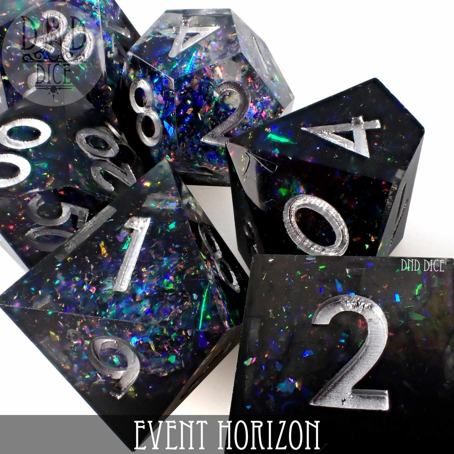 Event Horizon Handmade Dice Set - Premium Dice Sets & Games from DND DICE - Just $35! Shop now at Game Crave Tournament Store