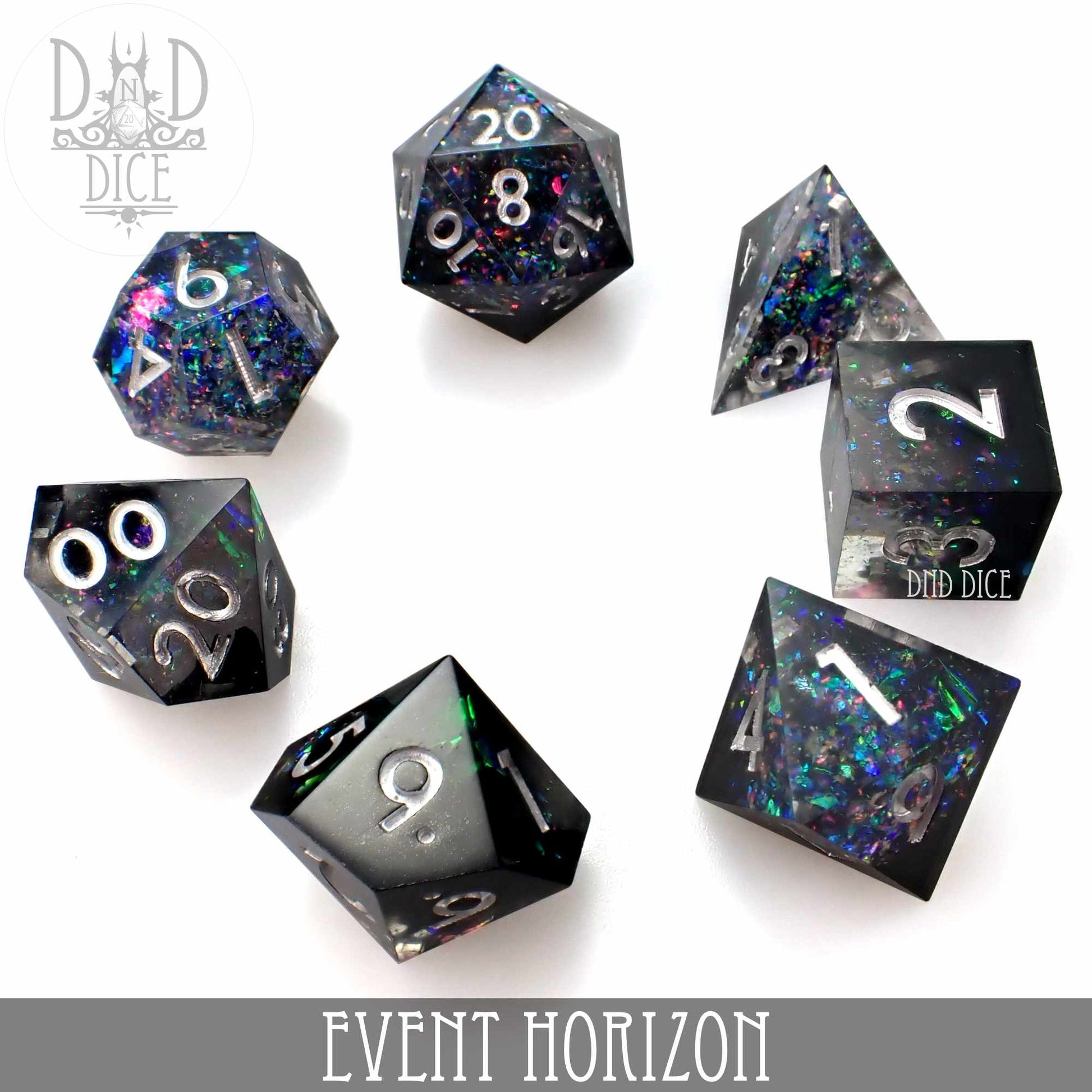 Event Horizon Handmade Dice Set - Premium Dice Sets & Games from DND DICE - Just $35! Shop now at Game Crave Tournament Store