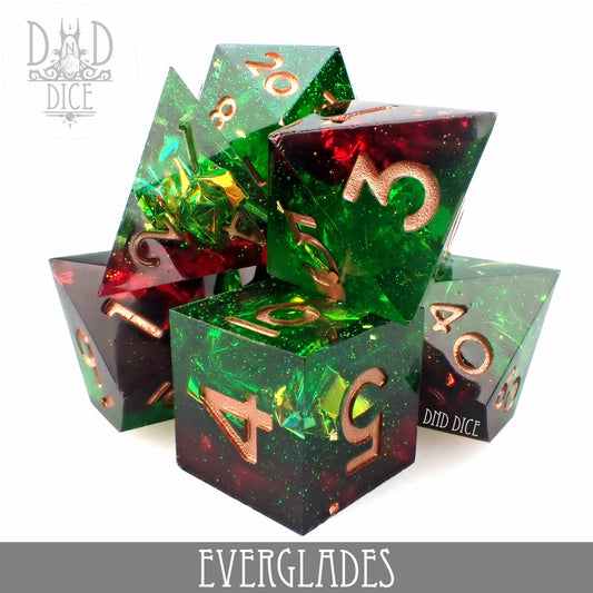 Everglades Handmade Dice Set - Premium Dice Sets & Games from DND DICE - Just $35! Shop now at Game Crave Tournament Store