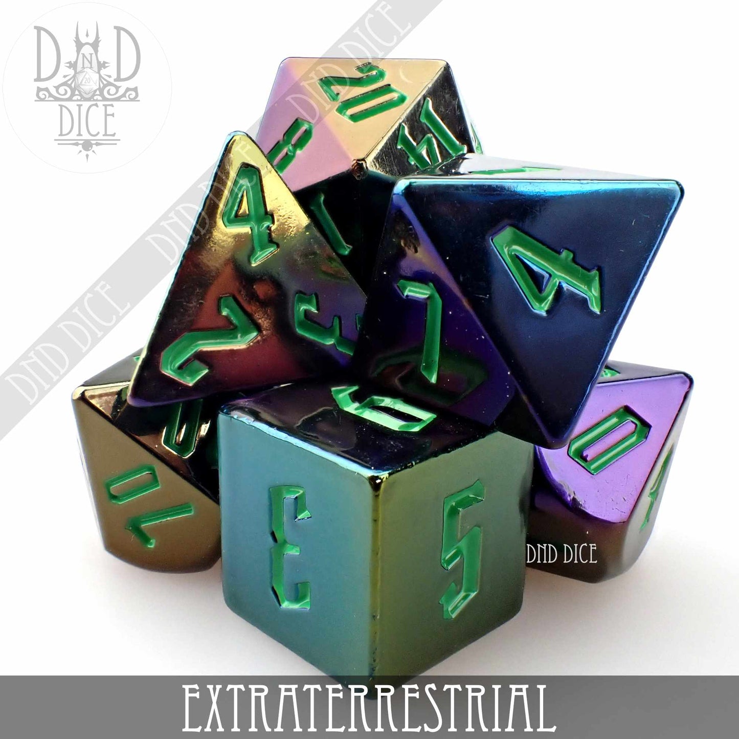 Extraterrestrial Dice Set - Premium Dice Sets & Games from DND DICE - Just $18! Shop now at Game Crave Tournament Store